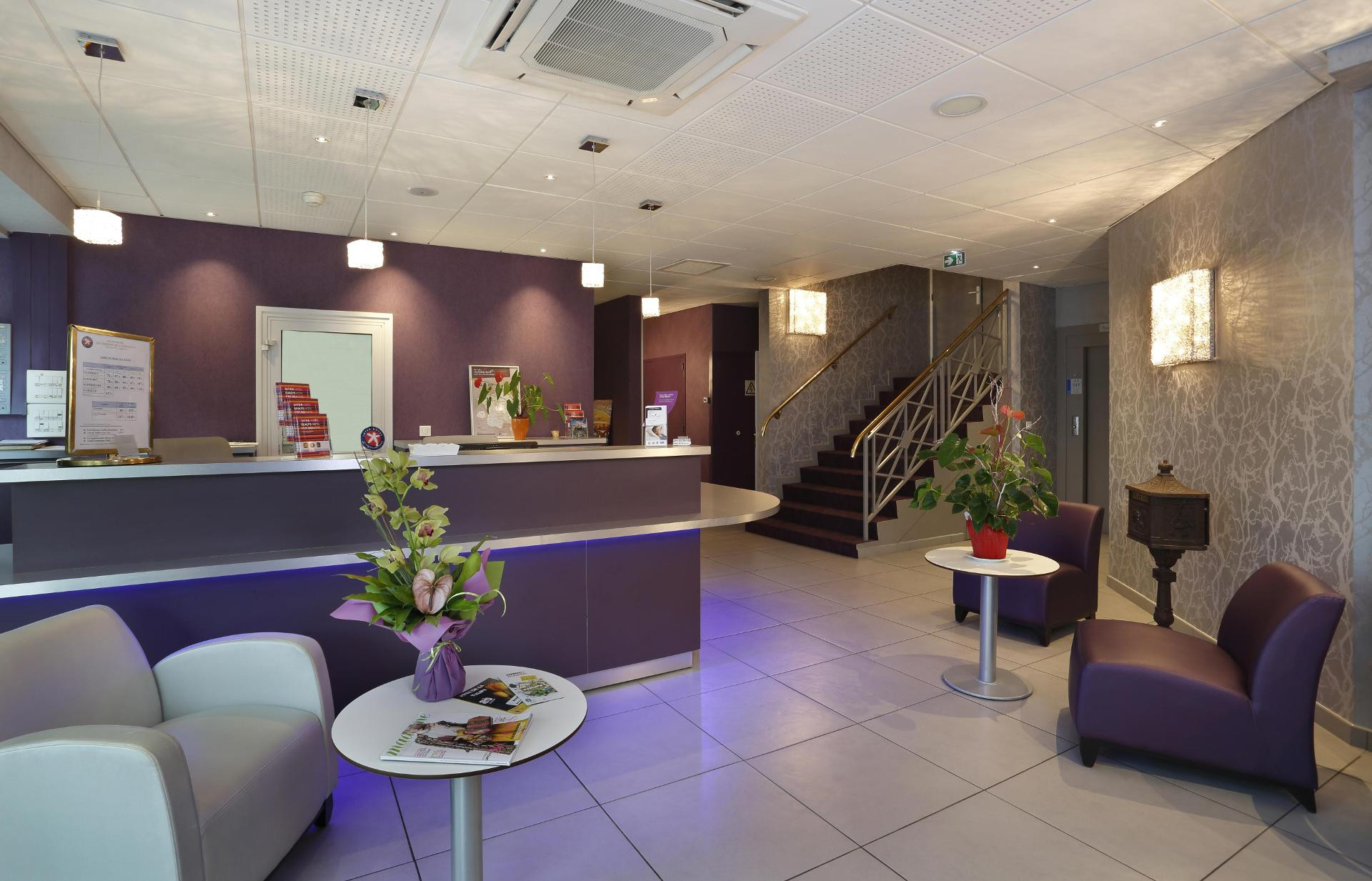 Vista Lobby The Originals City, Les Thermes de l'Avenue, Dax