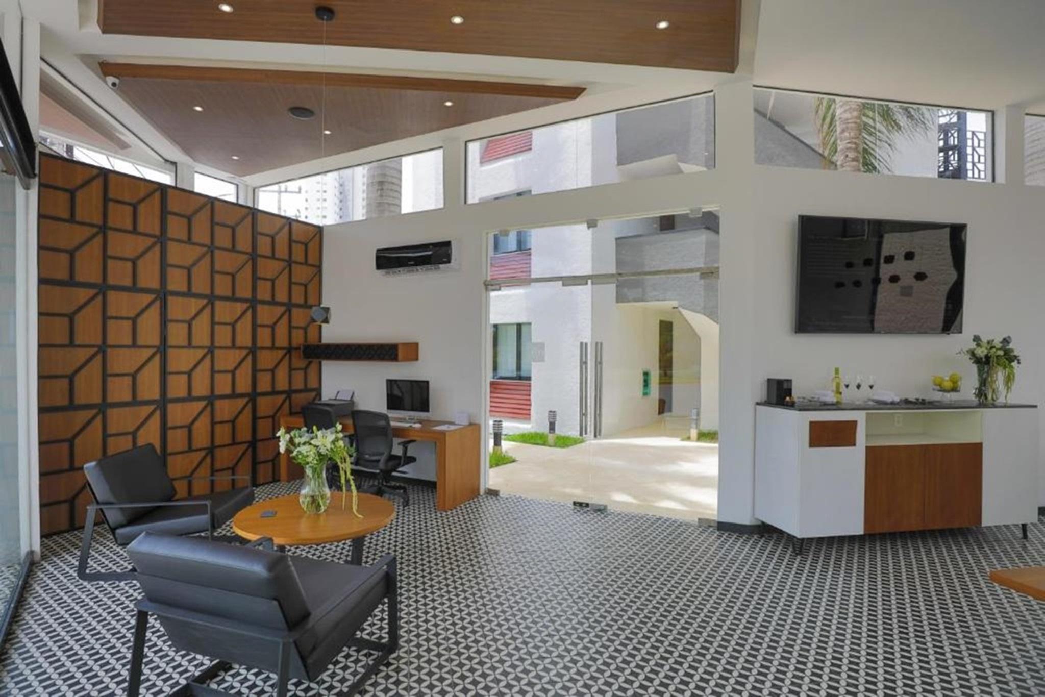 Vista Lobby Seven Boutique Apartments Cancún
