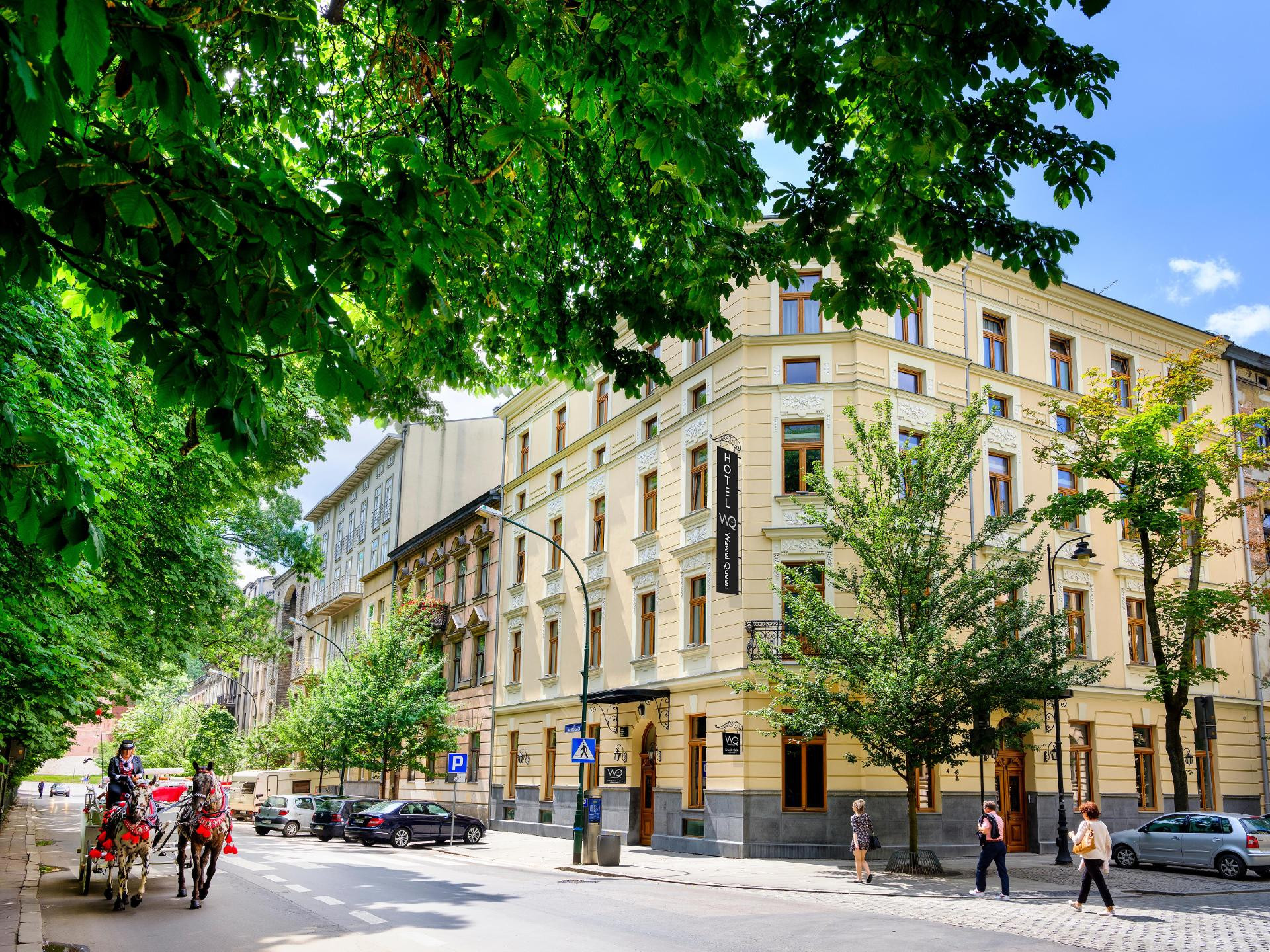 Vista Exterior Hotel Wawel Queen