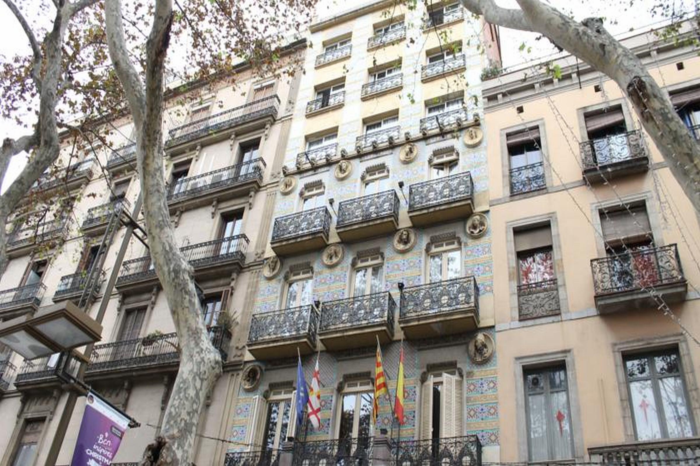 Vista Exterior Ramblas Barcelona