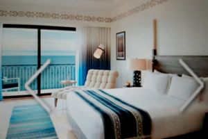 Presidential Suite accommodating 8 overlooking the Sea of Cortez