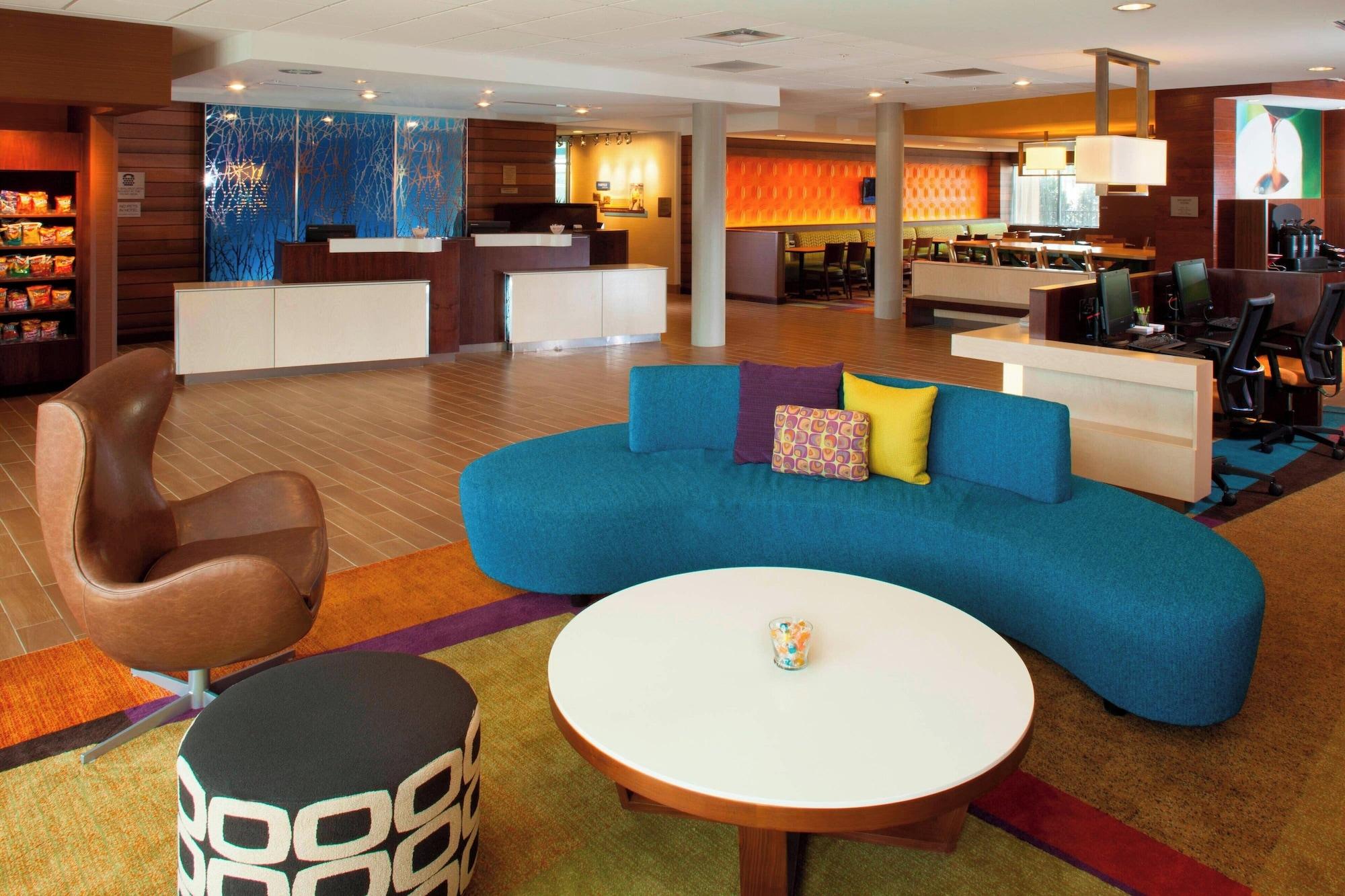 Vista Lobby Fairfield Inn & Suites by Marriott Atlanta Gwinnett Place