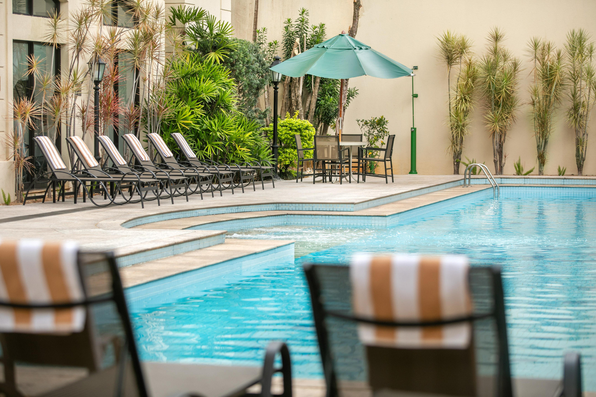 Vista Piscina Meliá Campinas