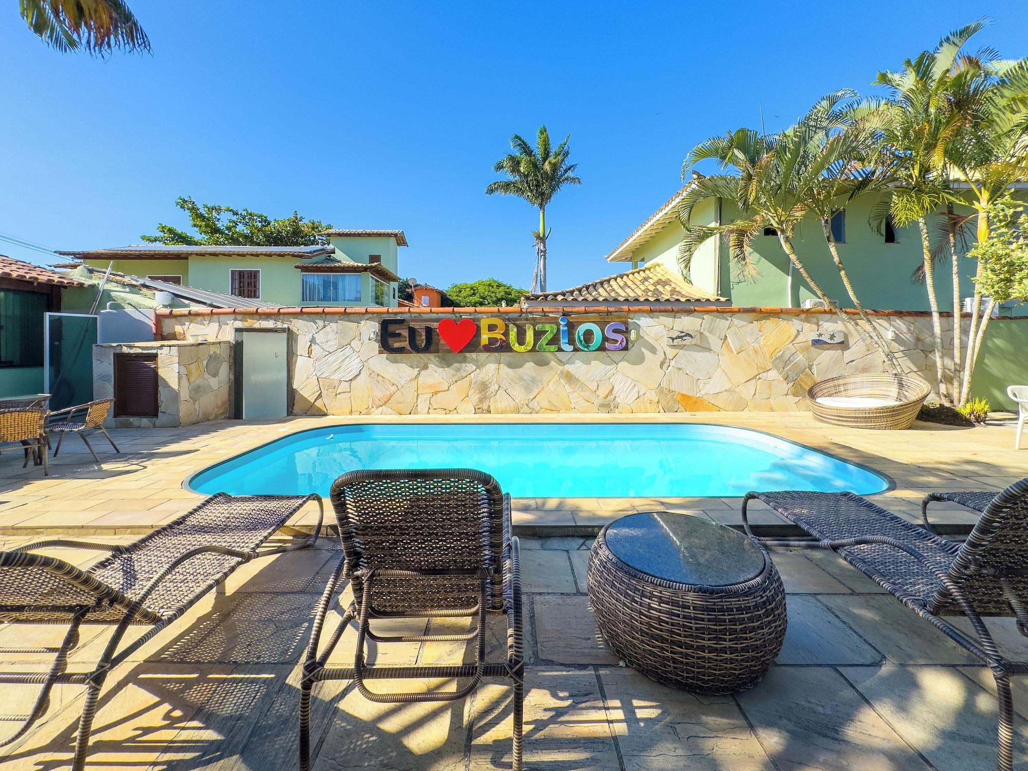 Vista Piscina Pousada Sonho de Geribá