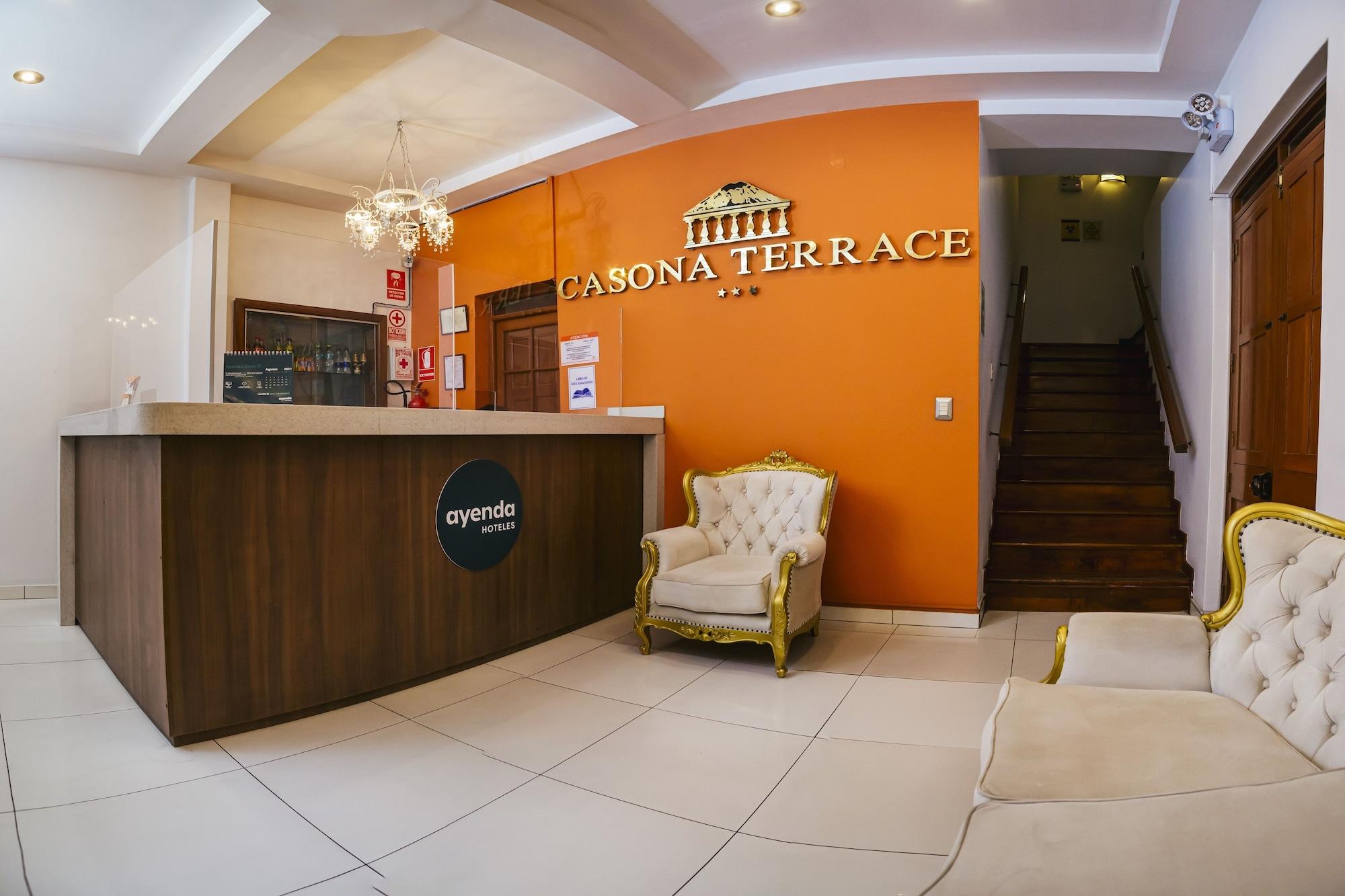 Vista Lobby Casona Terrace Hotel