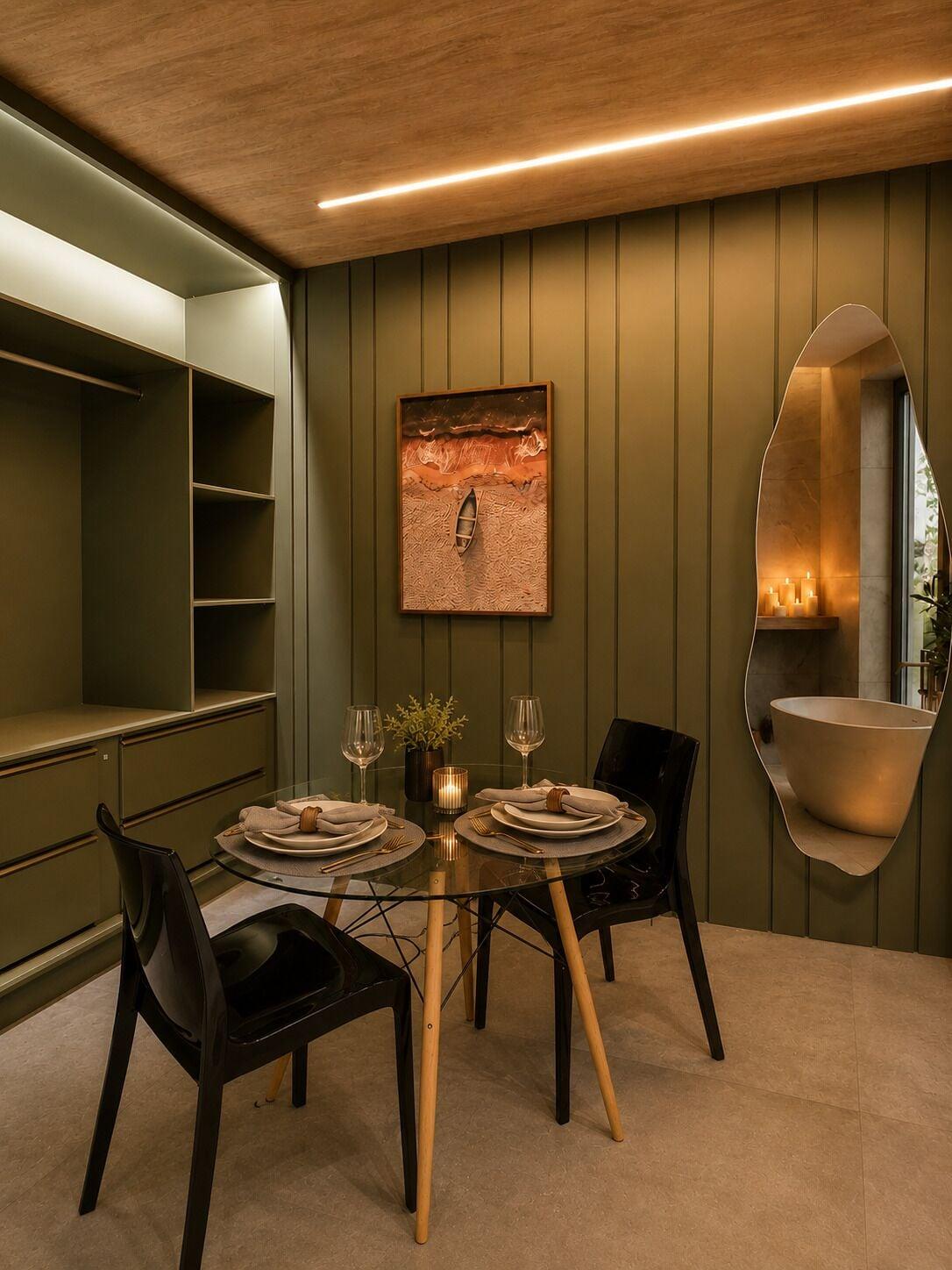 Restaurant Studio Beira Mar-Vista Mar-Luxo-New Time