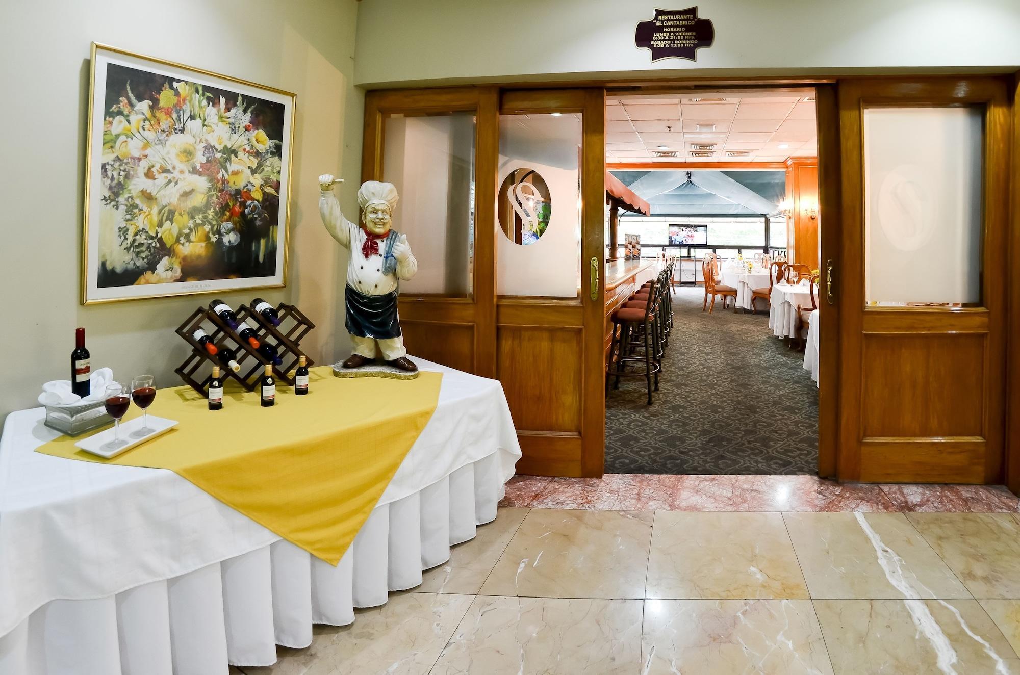 Vista Lobby Hotel Santander Plaza