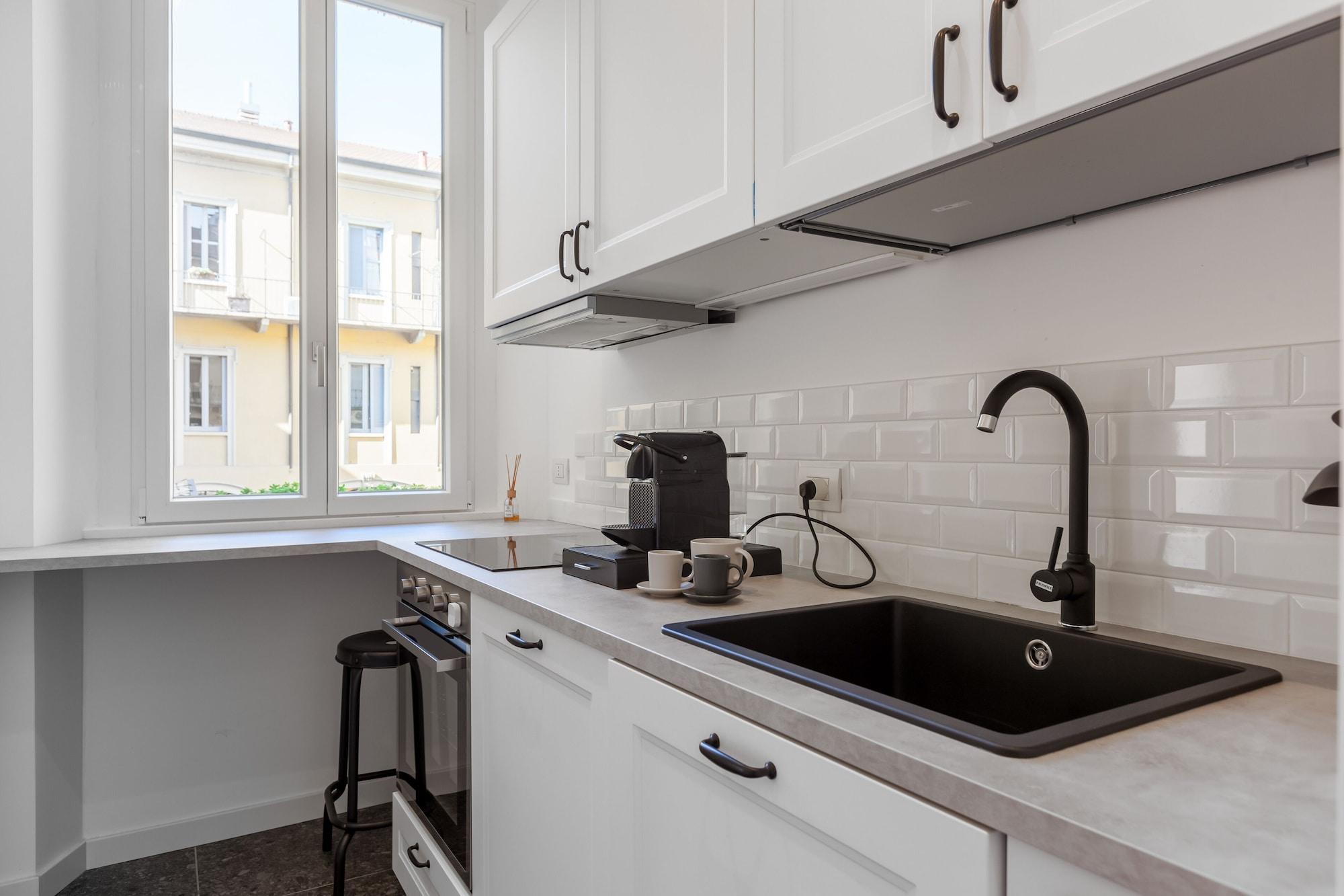 Equipamiento de Habitación Milano Apartments Mortara 4