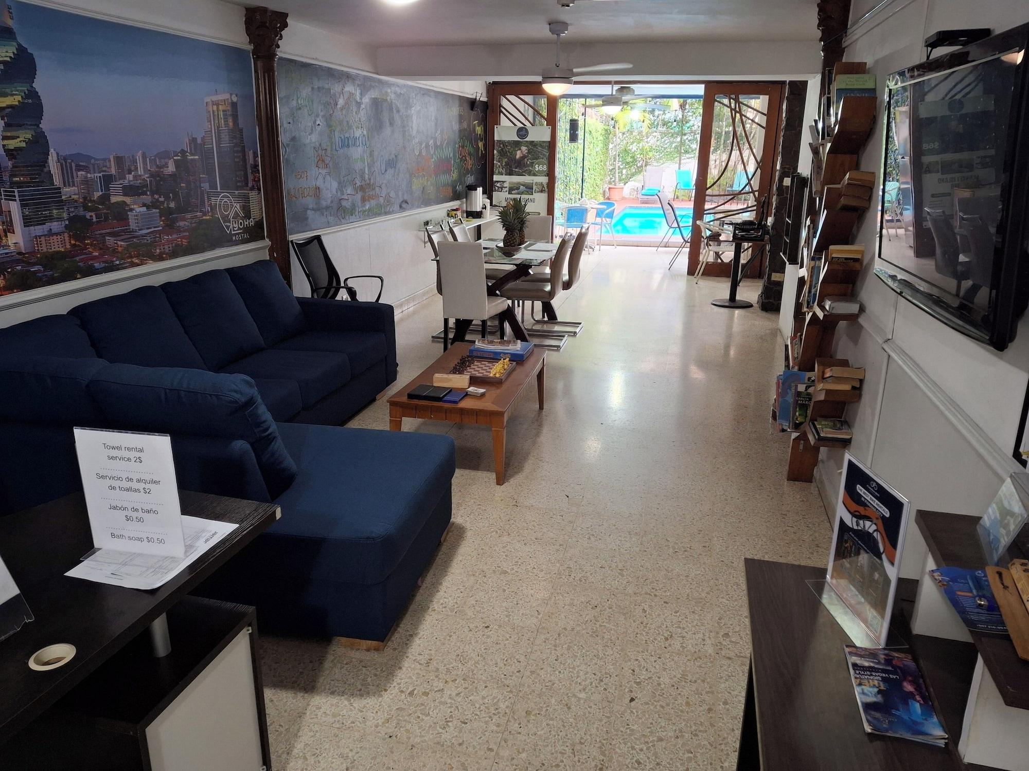 Vista Lobby Hostal Yoha
