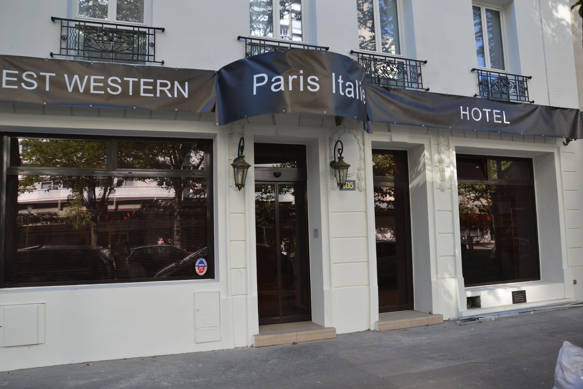 Vista Exterior Hotel Paris Italie