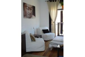 Renta temporal - ABAD STUDIO with views of the Santa Barbara Castle, 5 minutes from the beach
