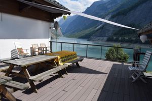 Alquiler Vacacional - Le Bouquetin 1: spacious apartment with a fantastic view of the reservoir