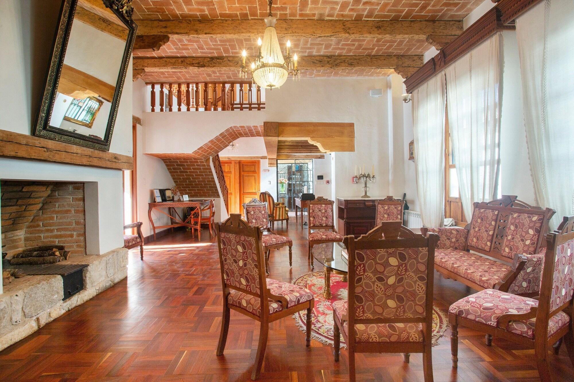 Vista Lobby Hotel Casa de Familia de San Cristobal