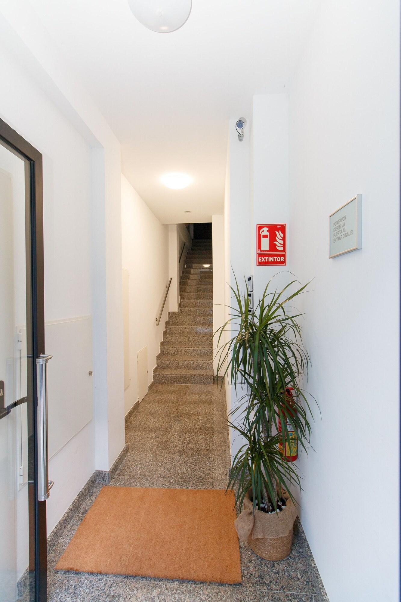 Vista Lobby Apartamentos Coruña vip centro