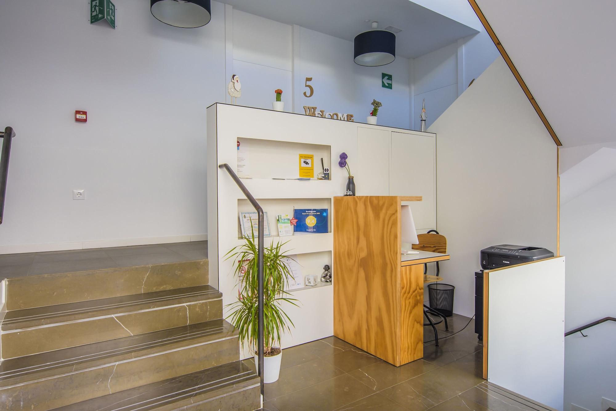 Vista Lobby Hostal La Isla