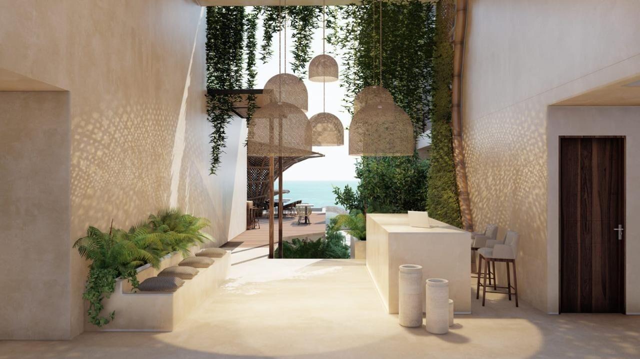 Vista Lobby Ana y Jose Hotel Beach Club Holbox