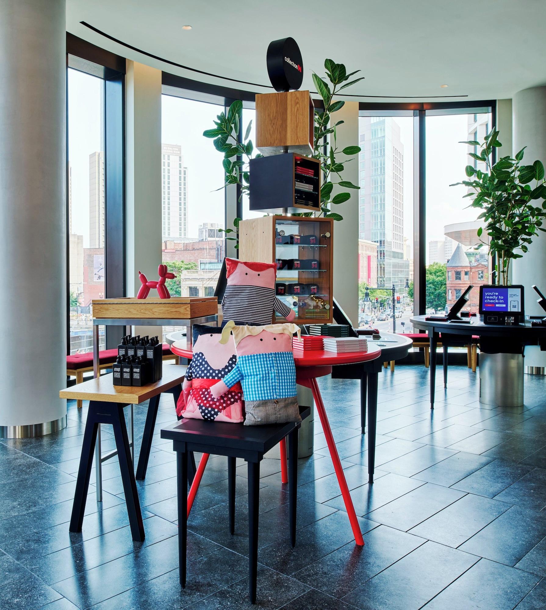 Vista Lobby citizenM Boston Back Bay