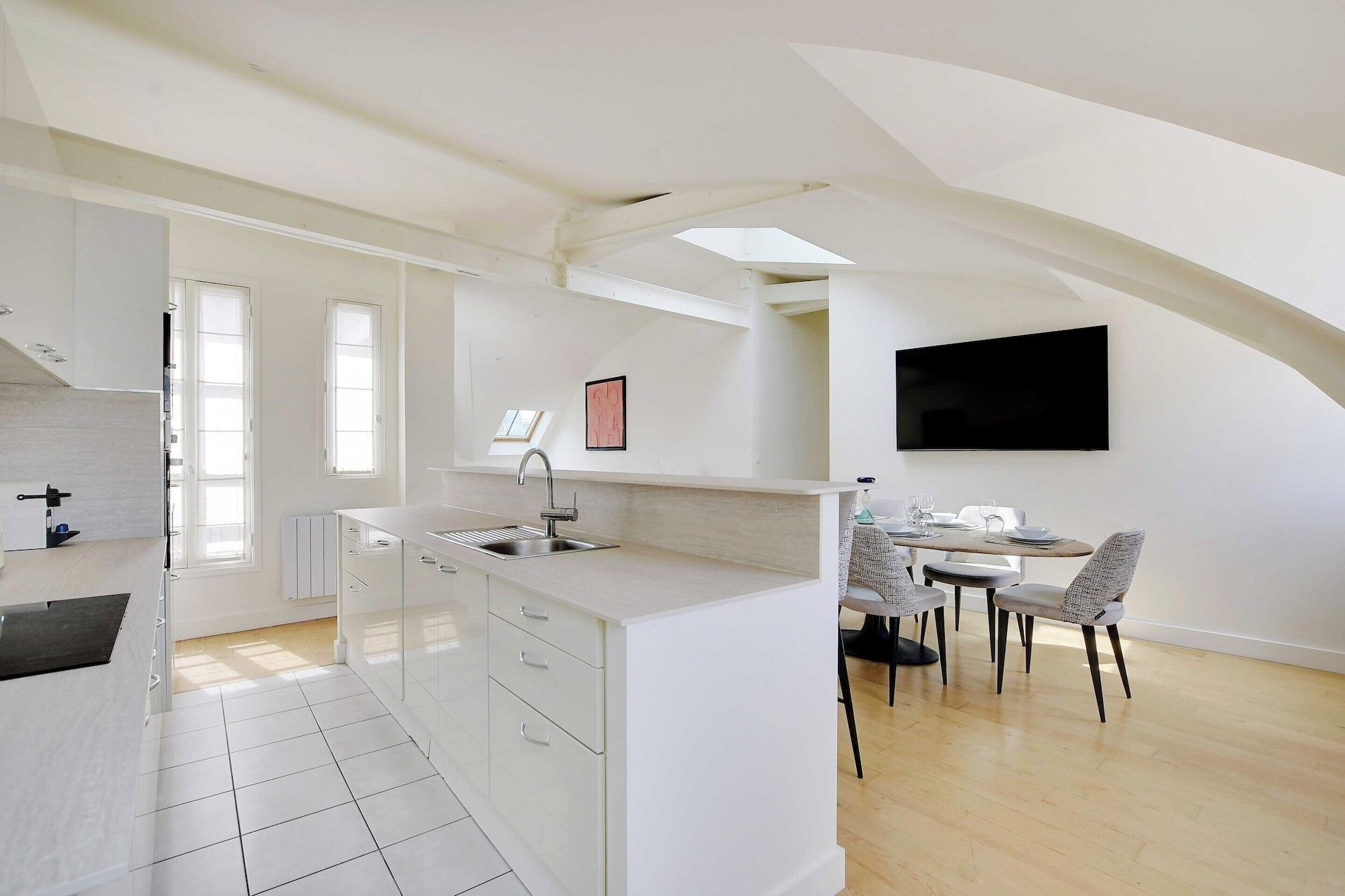 Equipamiento de Habitación Apt a/c 3br/6p - Saint-lazare/les Champs Elysee