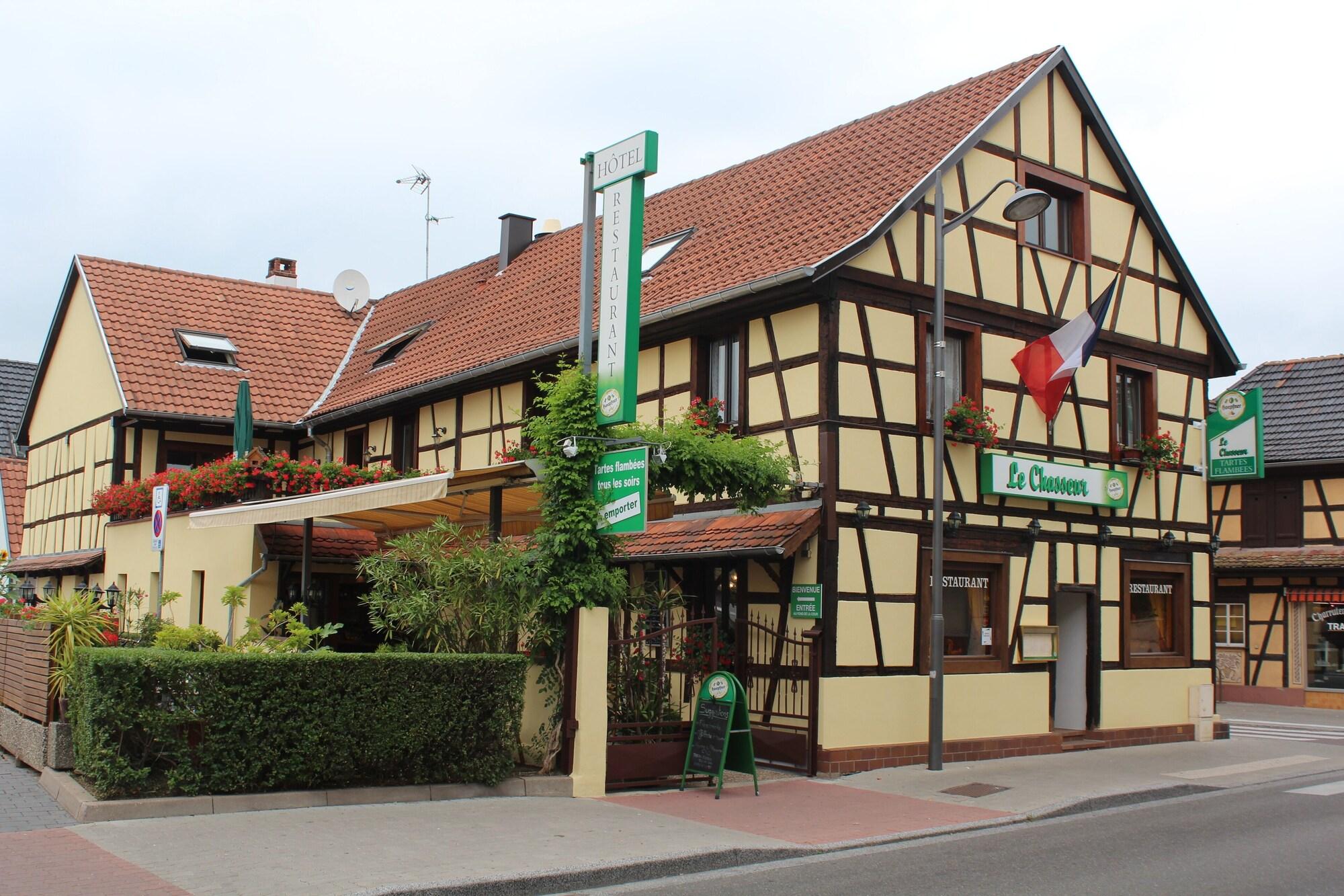 Vista Exterior Hôtel Restaurant du Chasseur