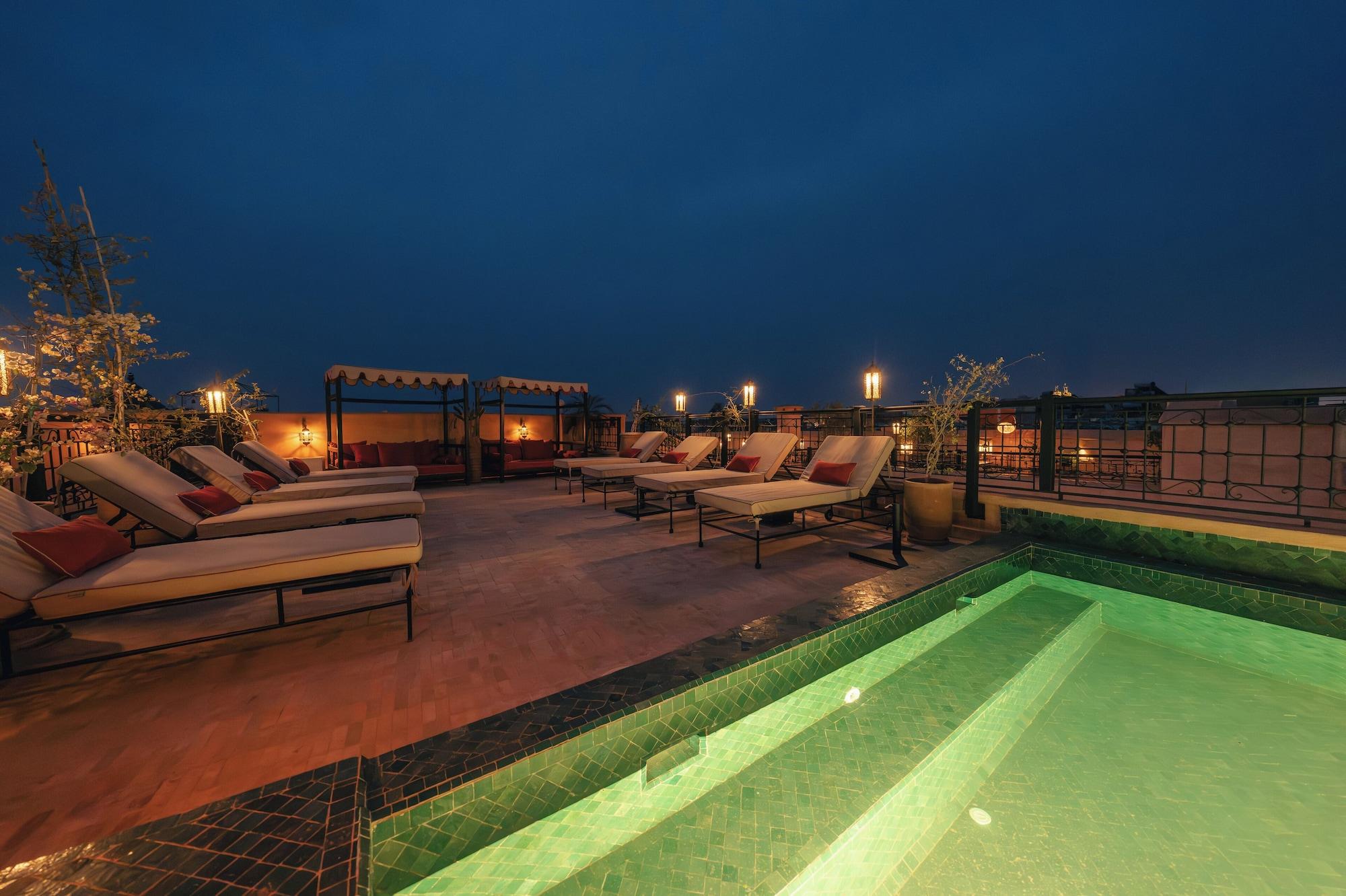 Vista Piscina Riad Dar Yuba