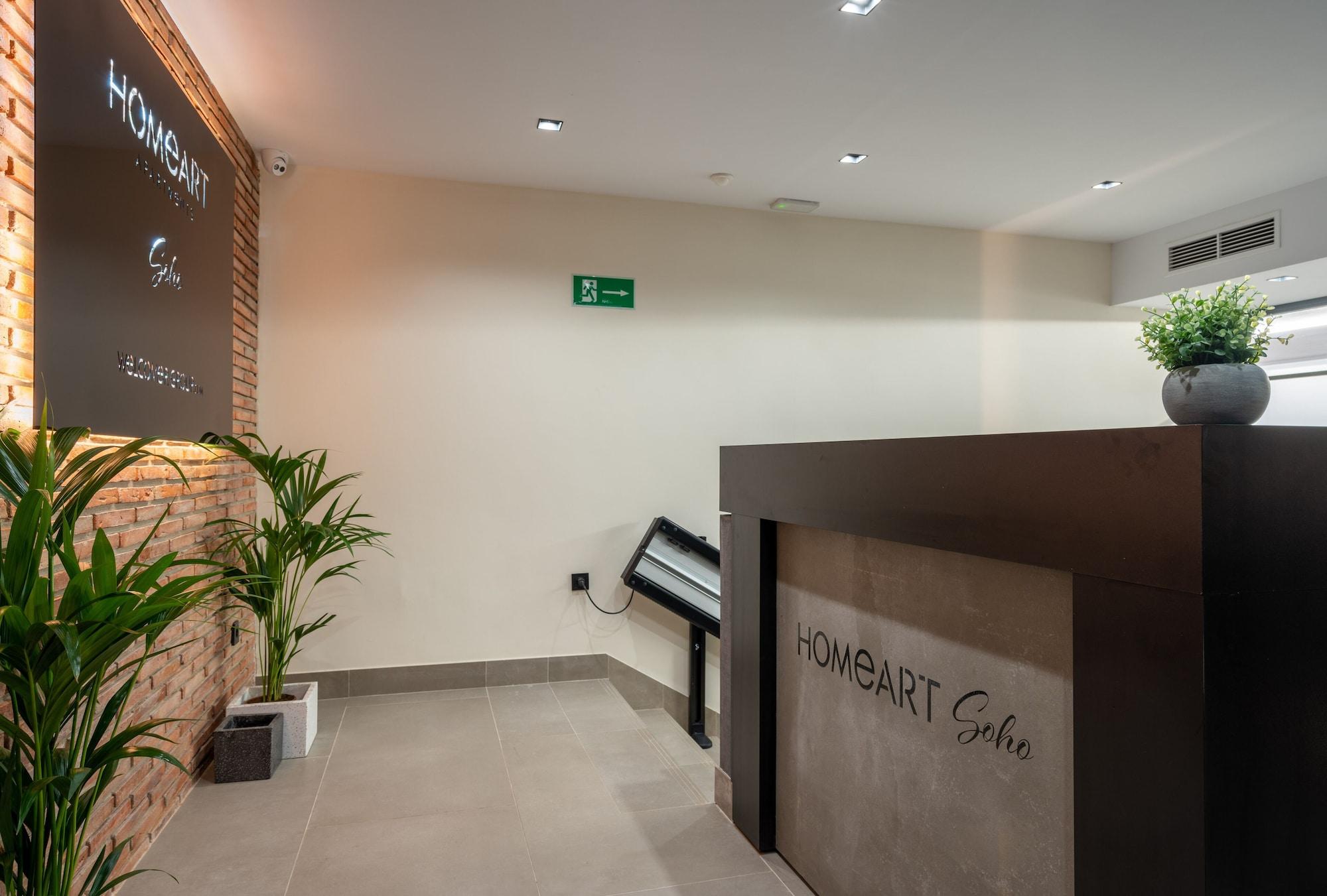 Vista Lobby Homeart Apartments Soho