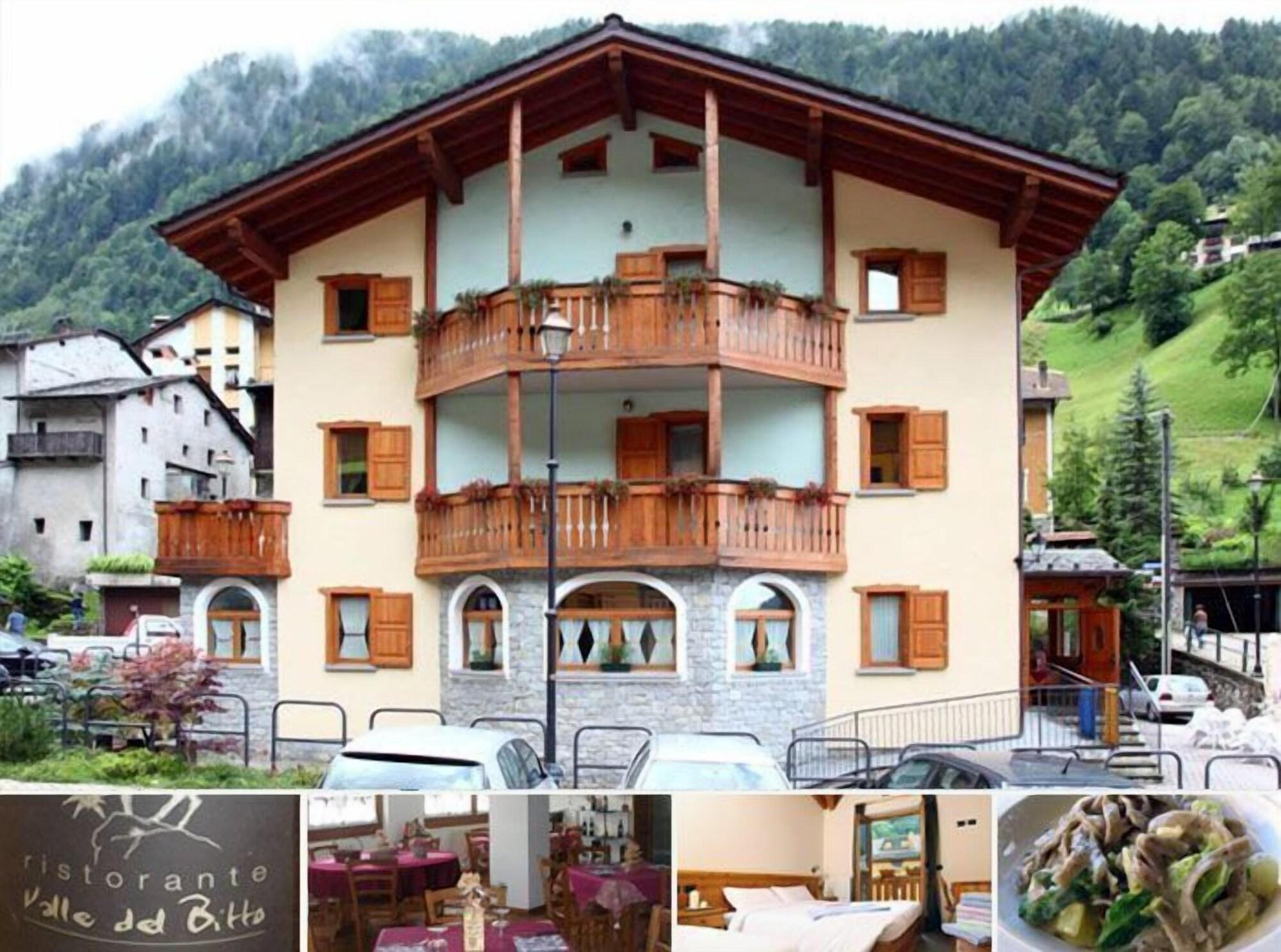 Vista Exterior Albergo Valle del Bitto