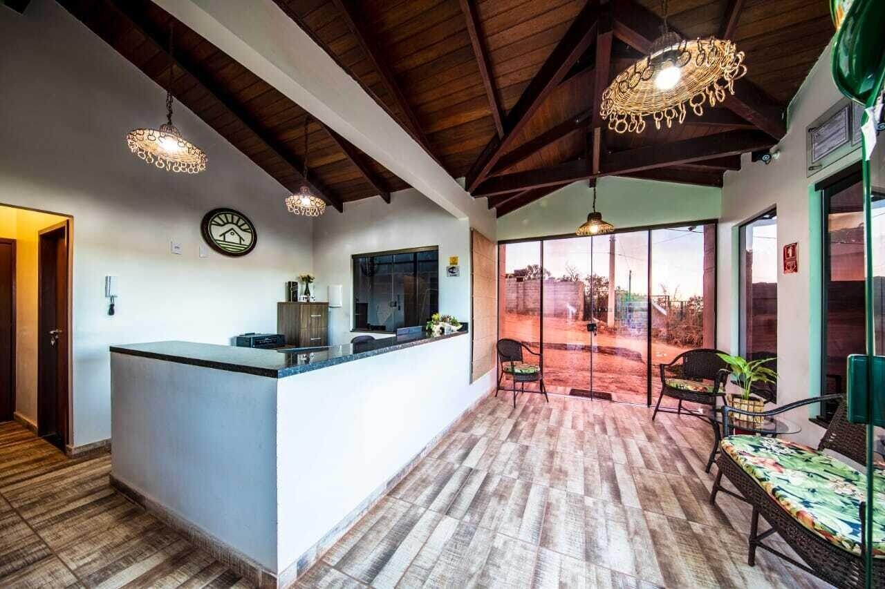 Vista Lobby Chalés Recanto Paraíso