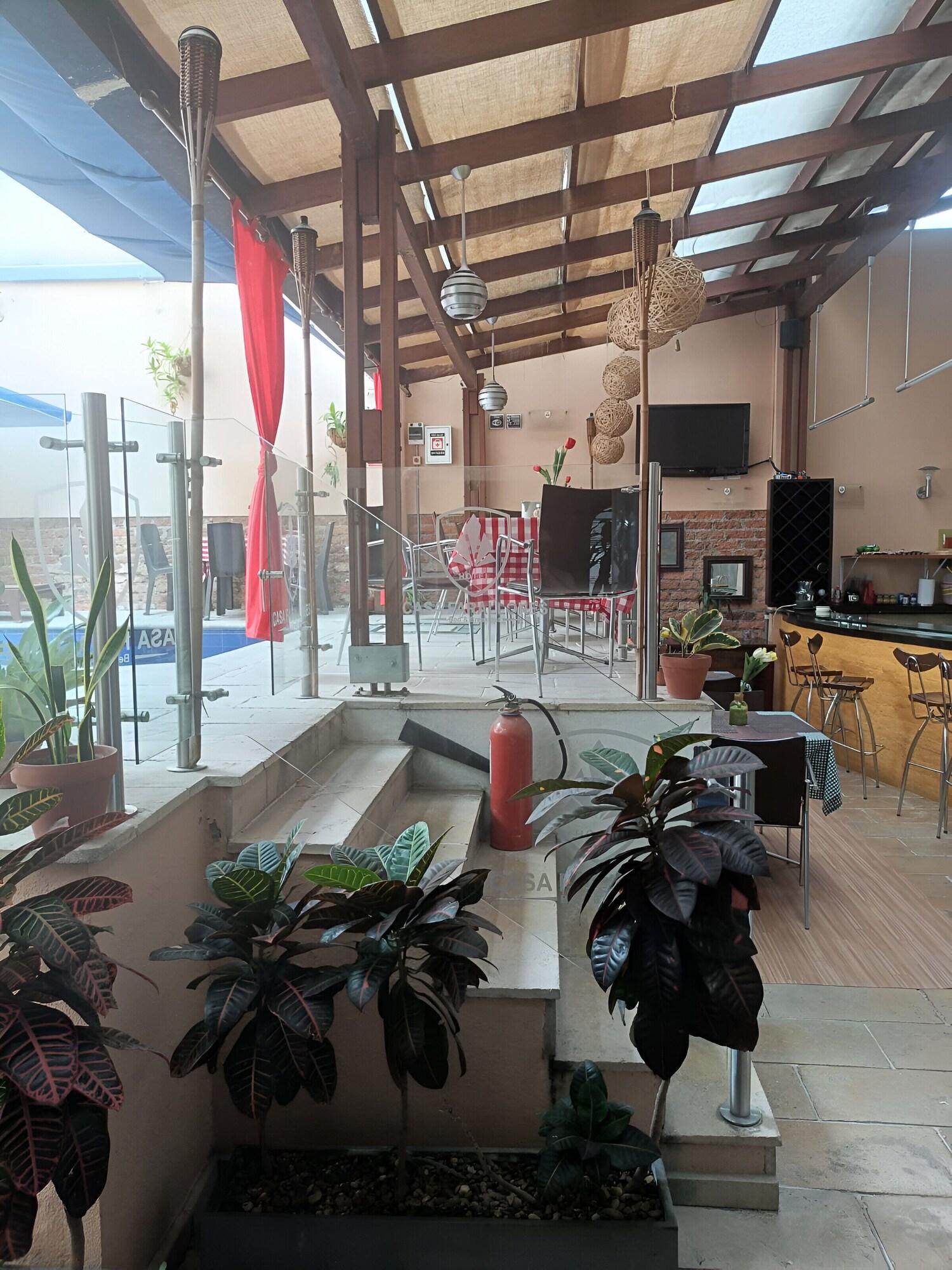 Restaurant HBCF Hotel Boutique Casa Farallones de Santiago de Cali