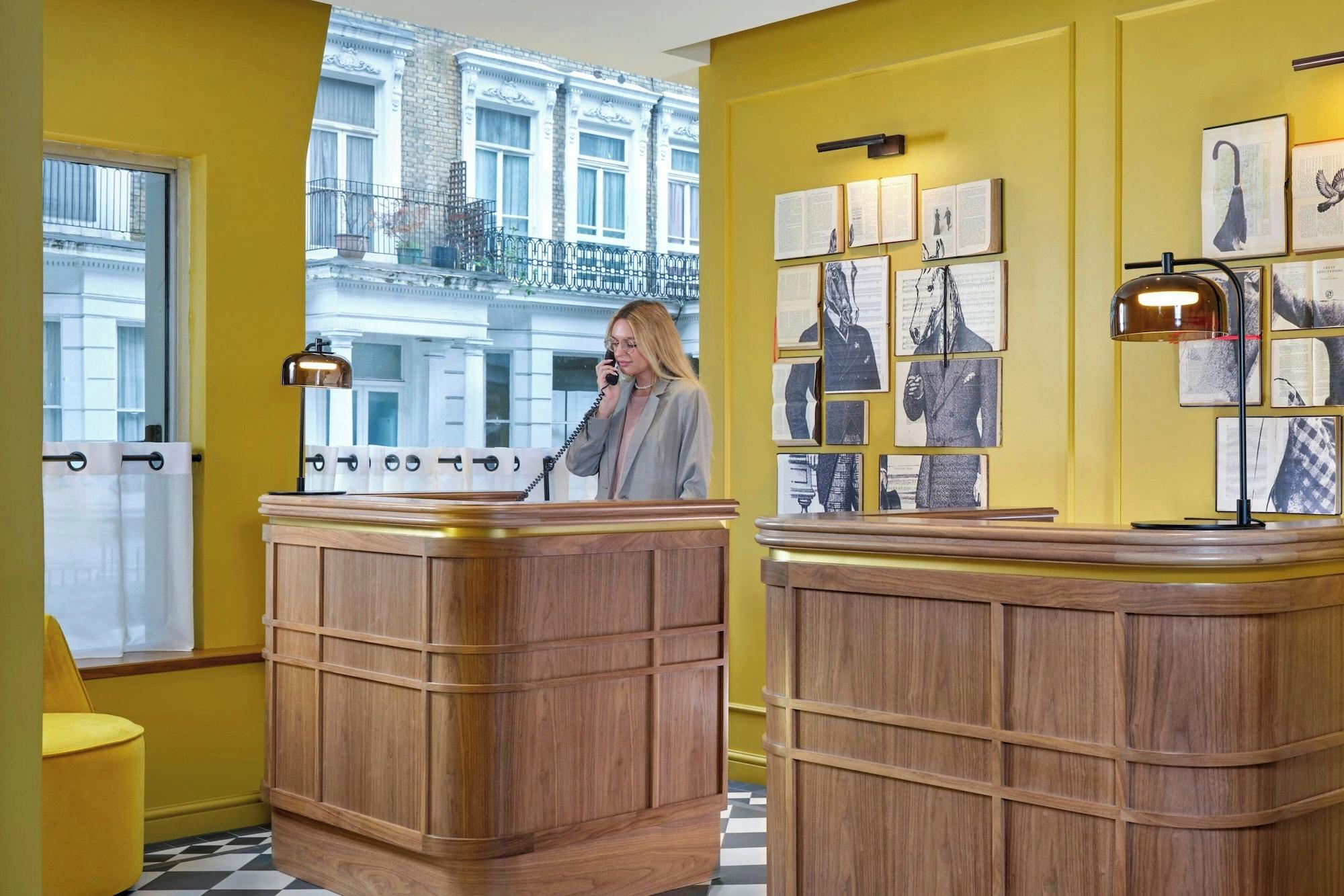 Vista Lobby The Cura Hotel Kensington, London, a Tribute Portfolio Hotel