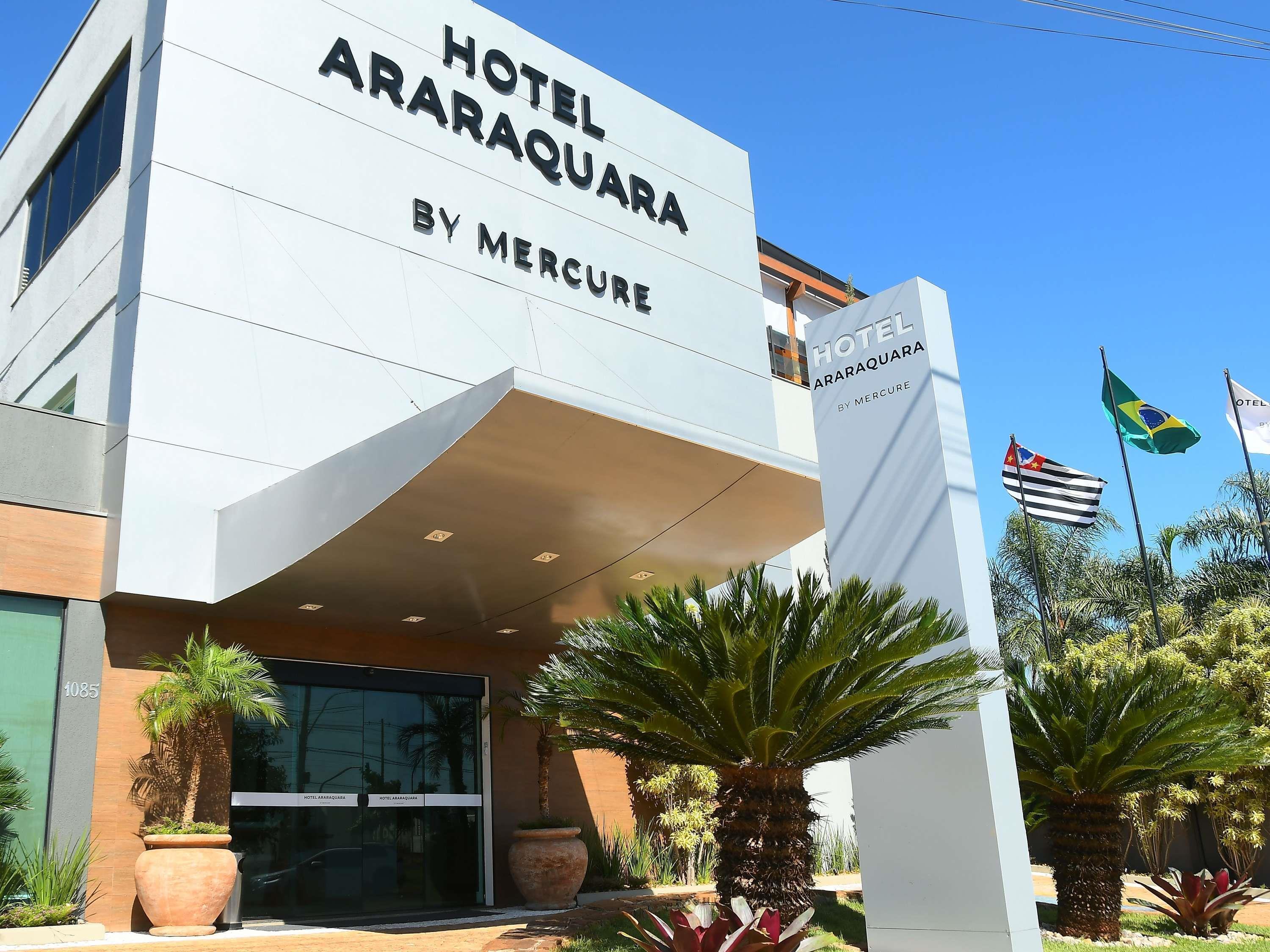 Vista da fachada Hotel Araraquara by Mercure