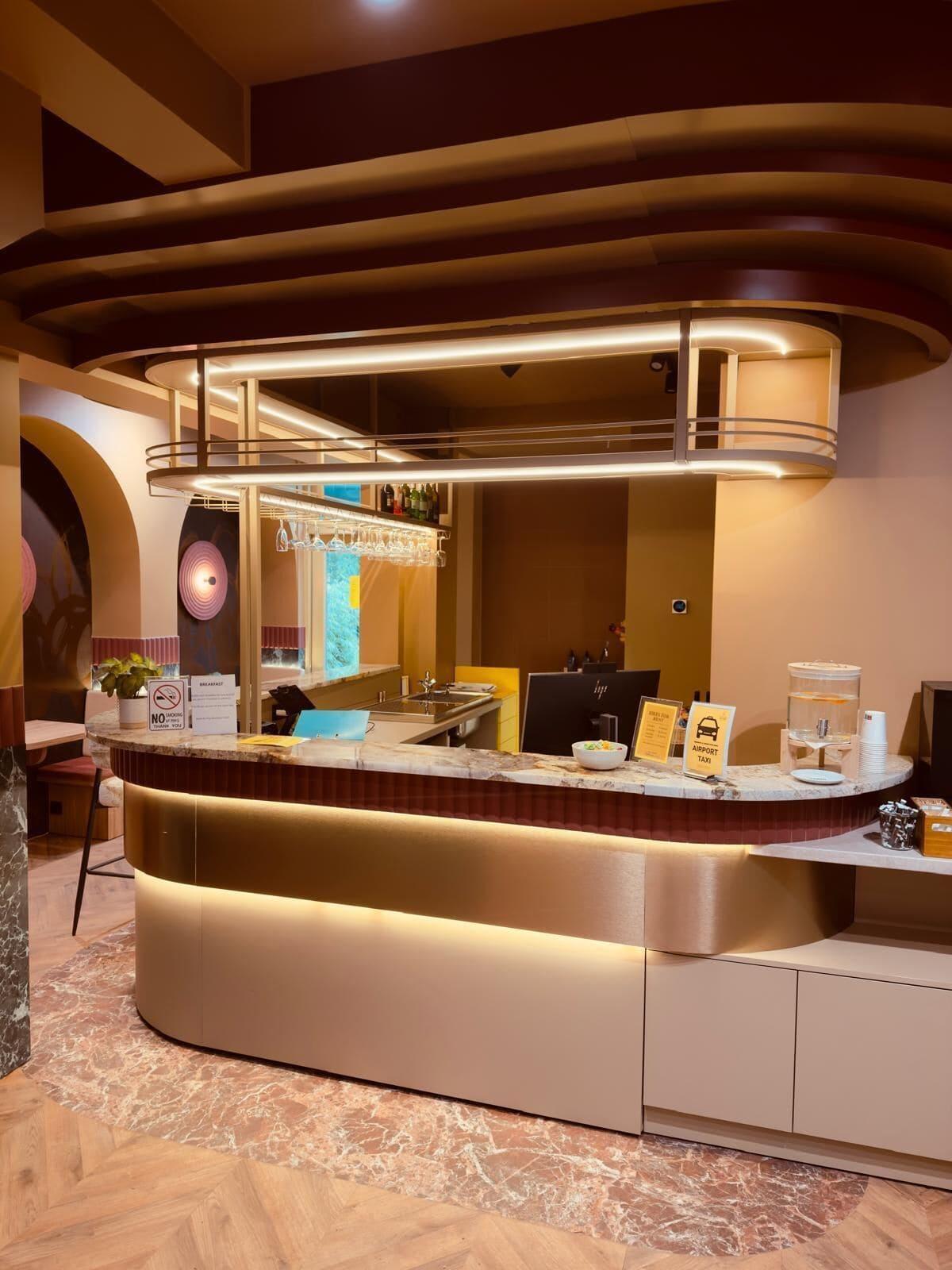 Vista Lobby De Pijp Boutique Hotel