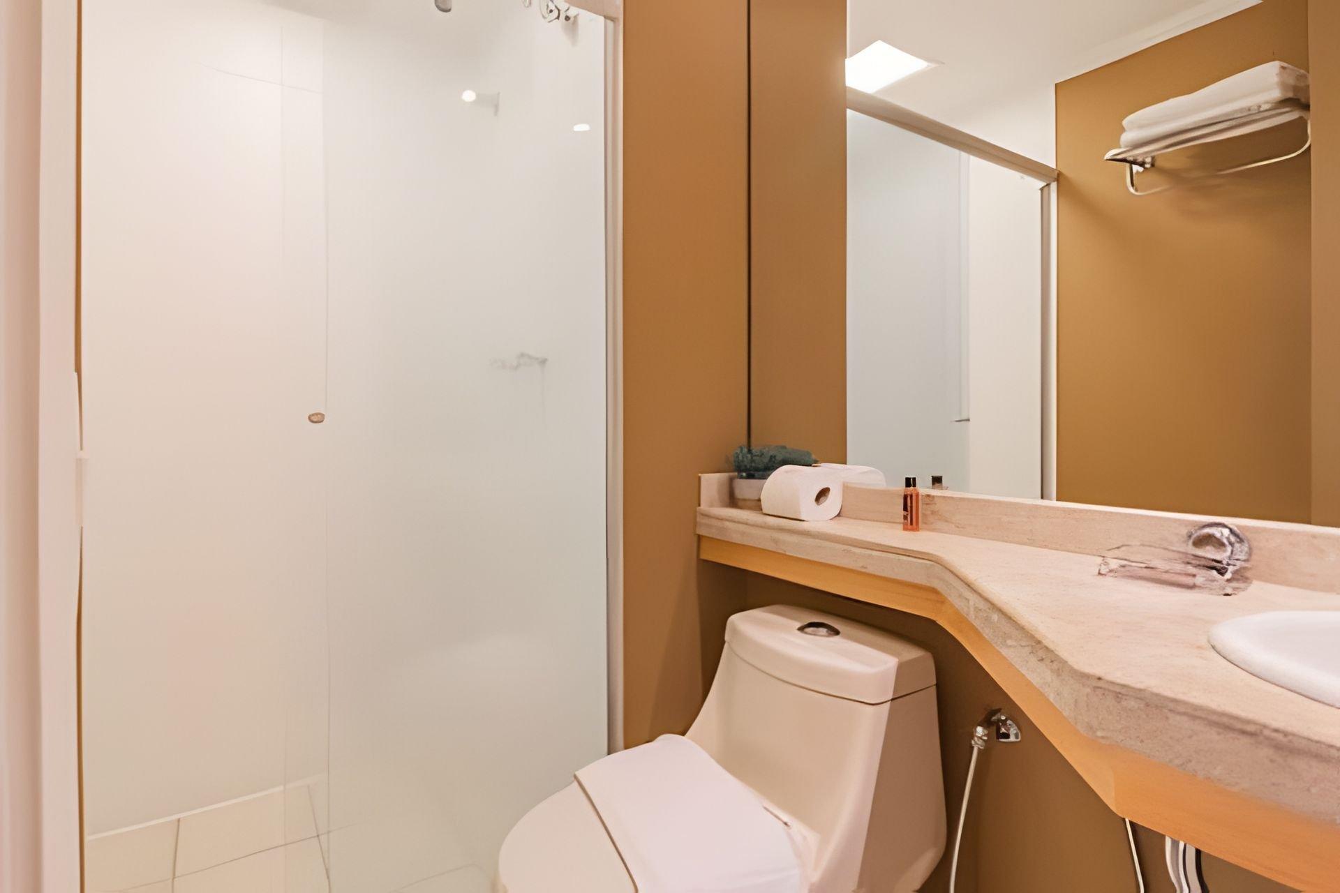 Baño Flat particular dentro do Hotel Transamérica Bela Cintra + Sofá Cama!