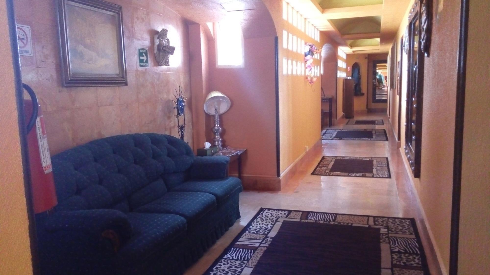 Vista Lobby Hotel Real Azteca