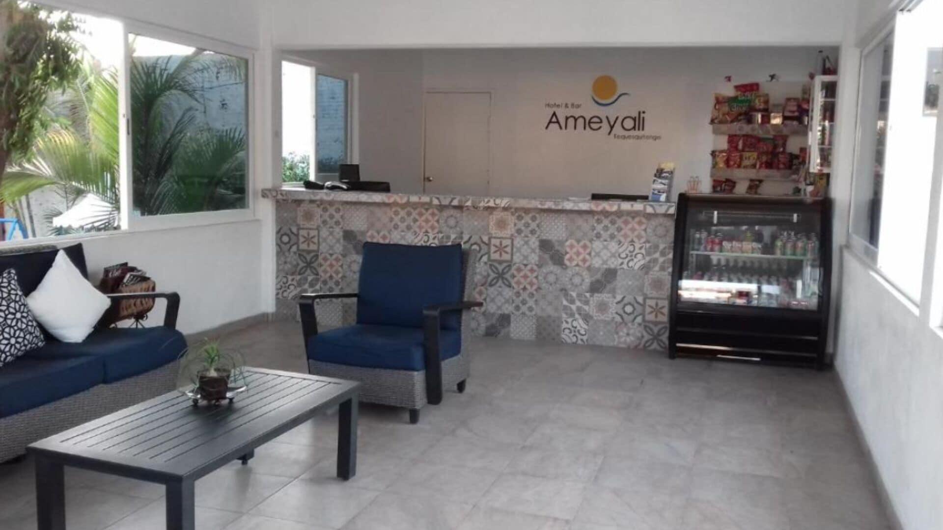 Vista Lobby Hotel Ameyali Tequesquitengo