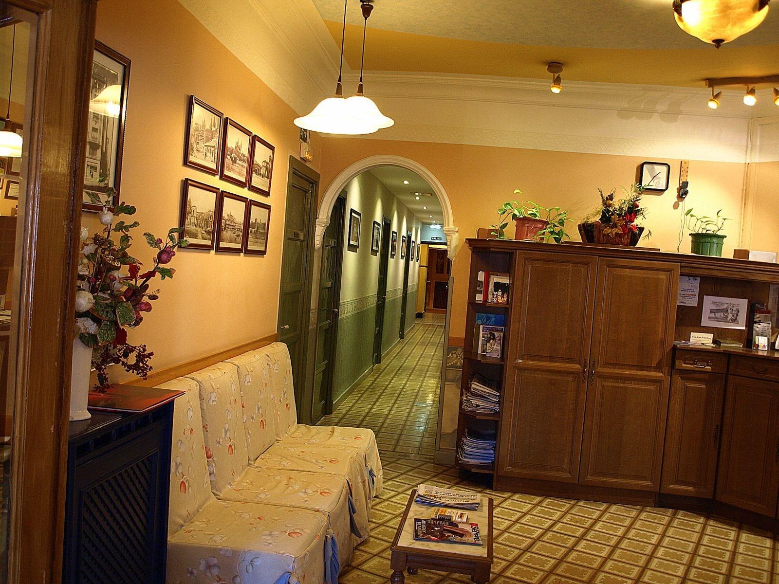 Vista Lobby Hostal Orejas