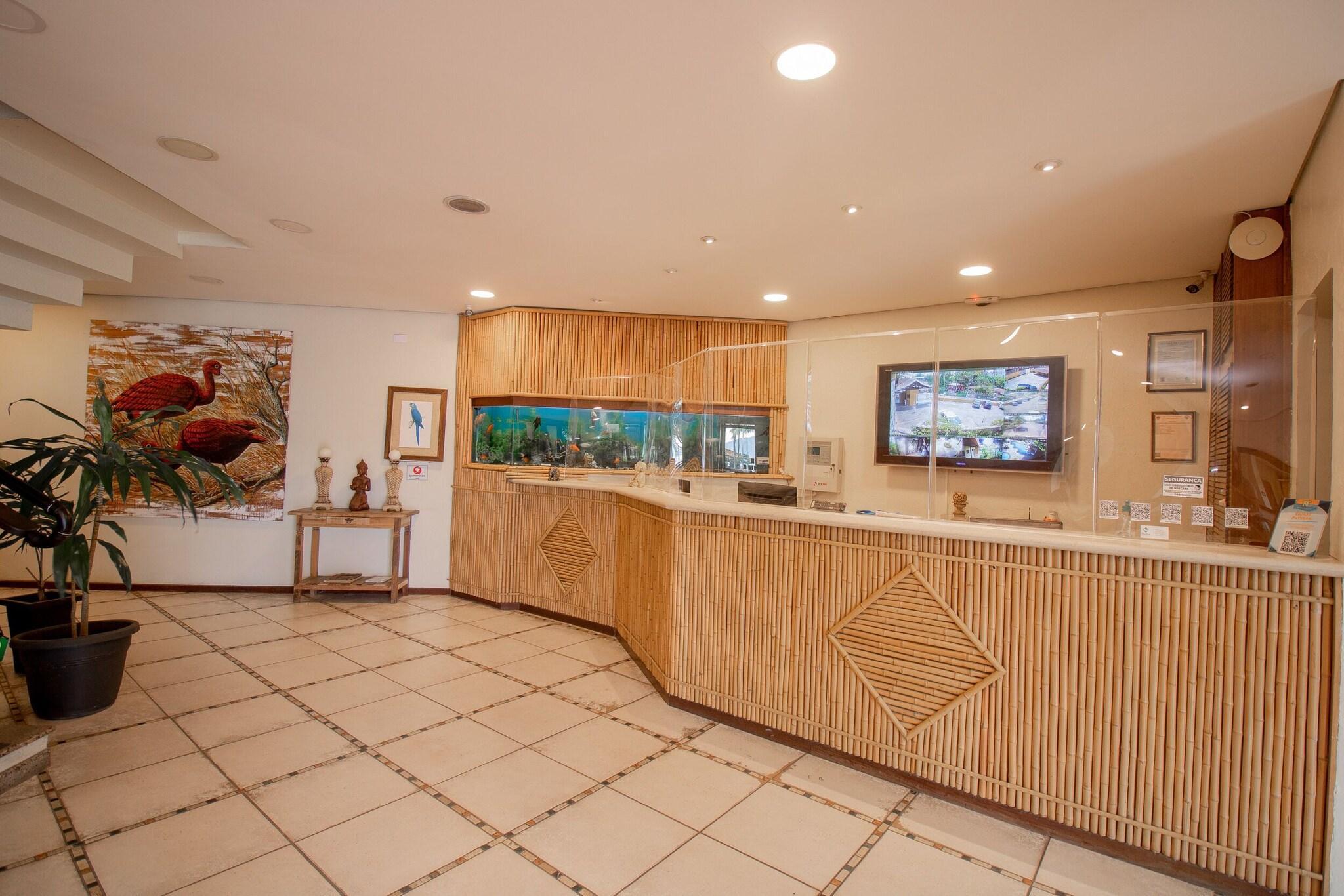 Vista Lobby Ilha Flat Hotel