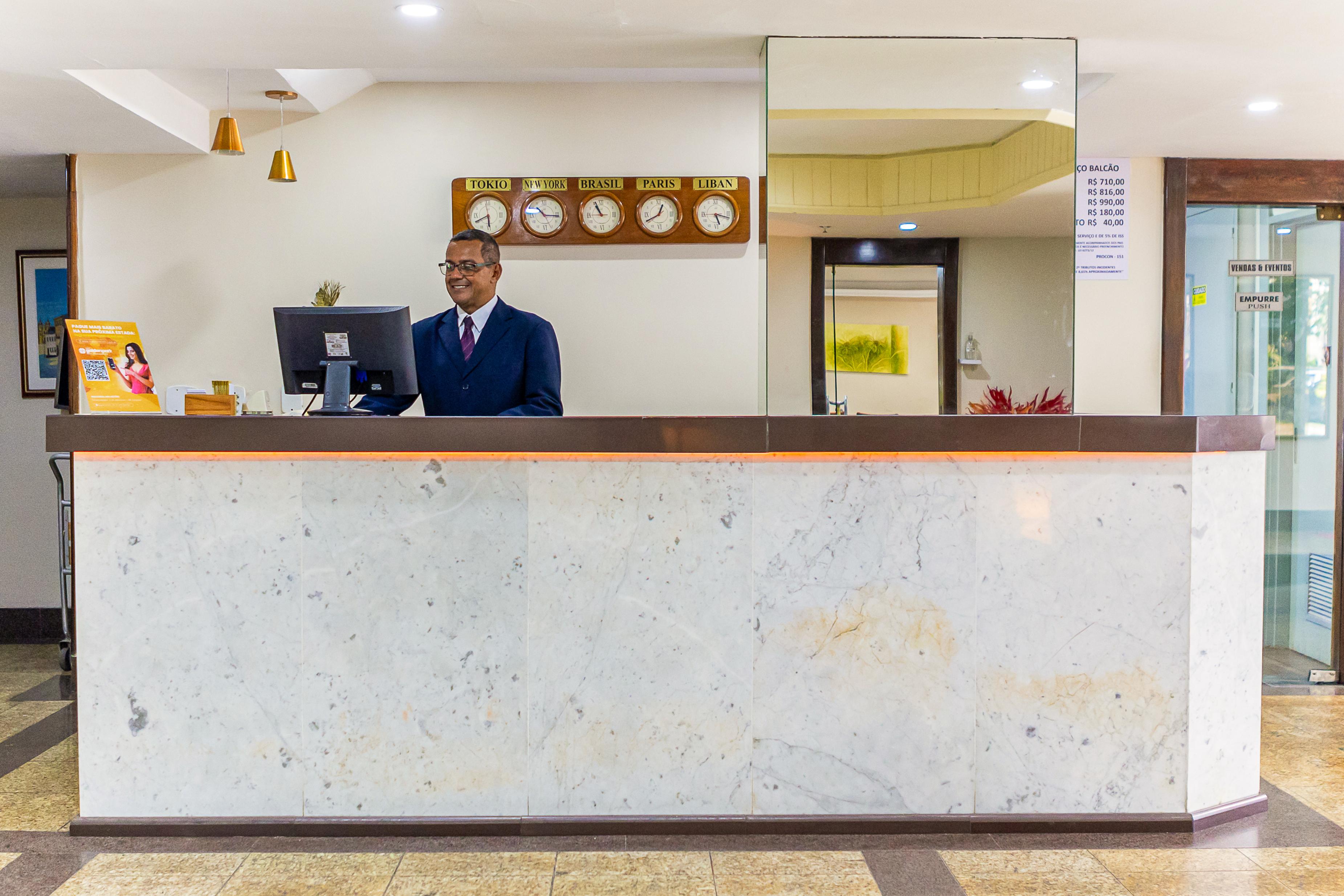 Vista Lobby Hotel Golden Park Rio de Janeiro Aeroporto By Nacional Inn