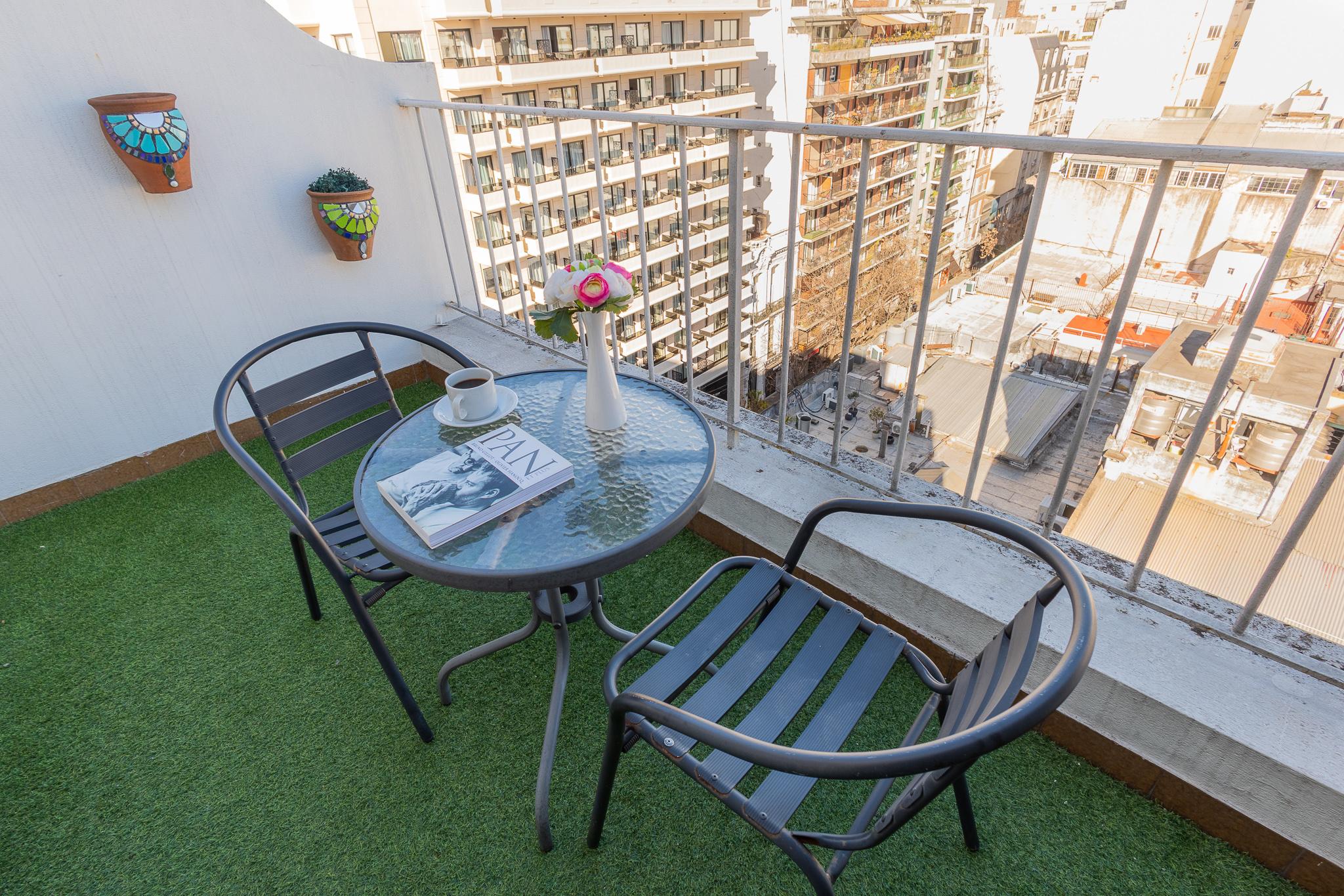 Balcón, patio o terraza Recoleta Vibes Hotel