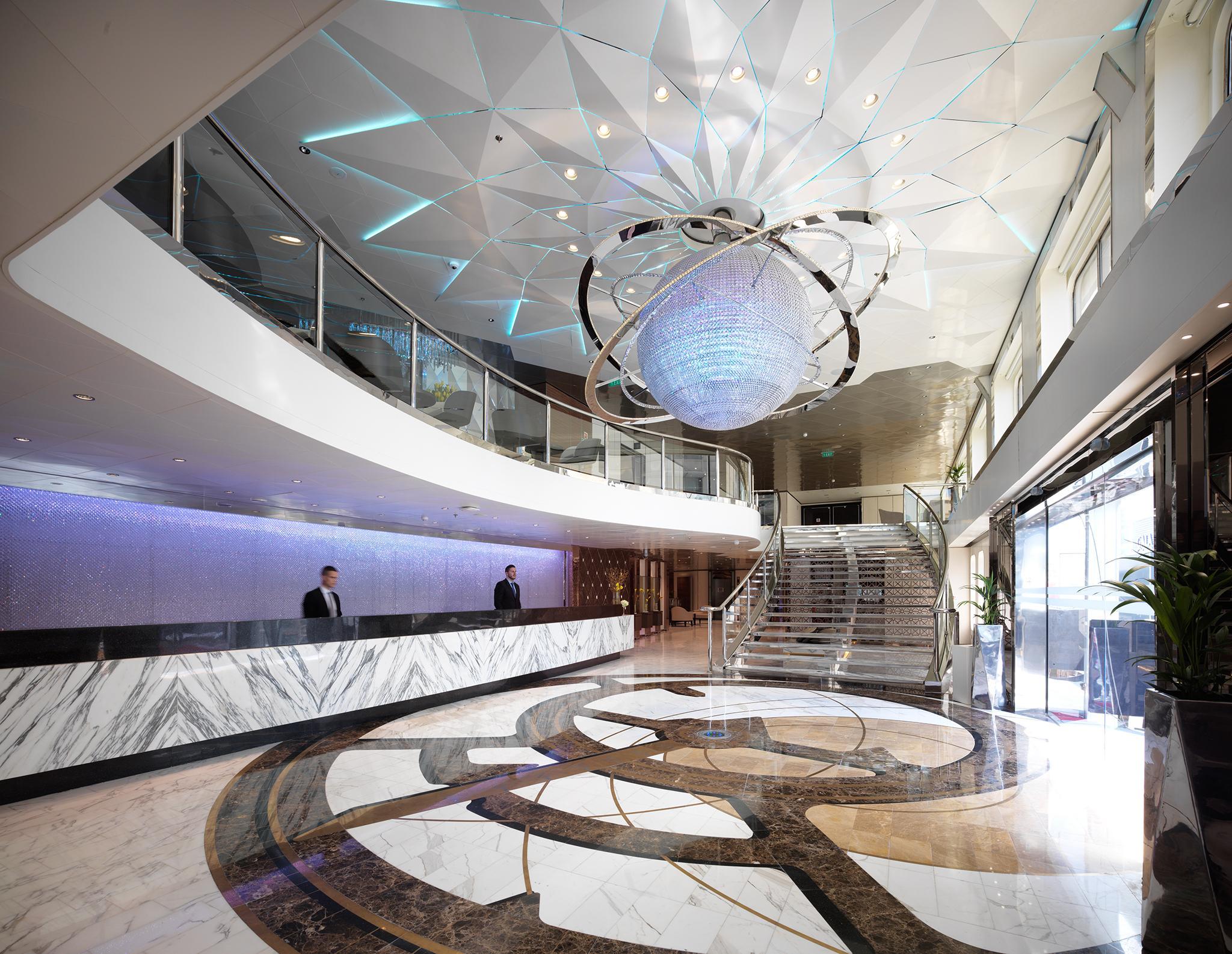 Vista Lobby Sunborn Gibraltar Yacht Hotel Resort