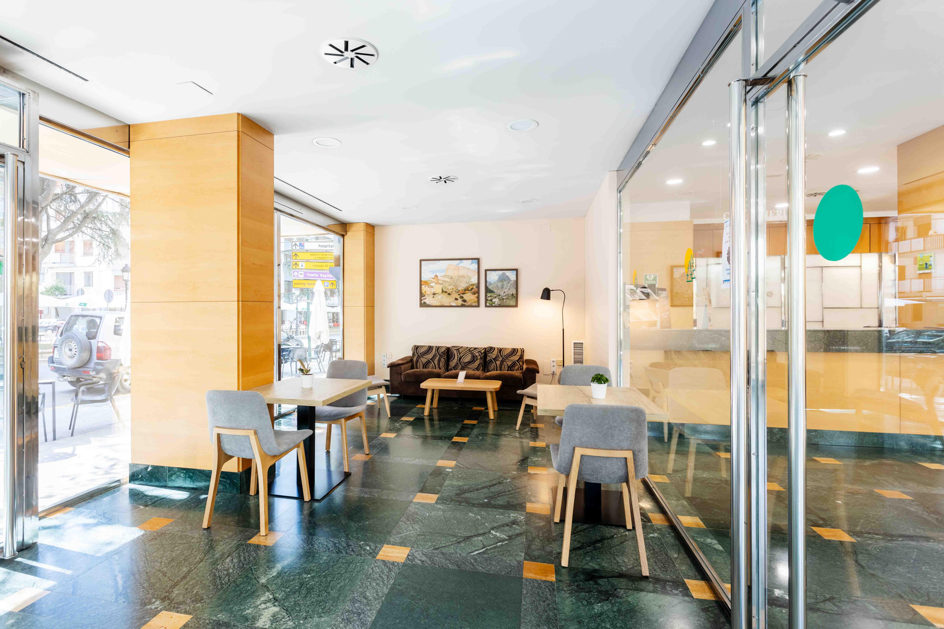 Vista Lobby Oroel Hotel & SPA