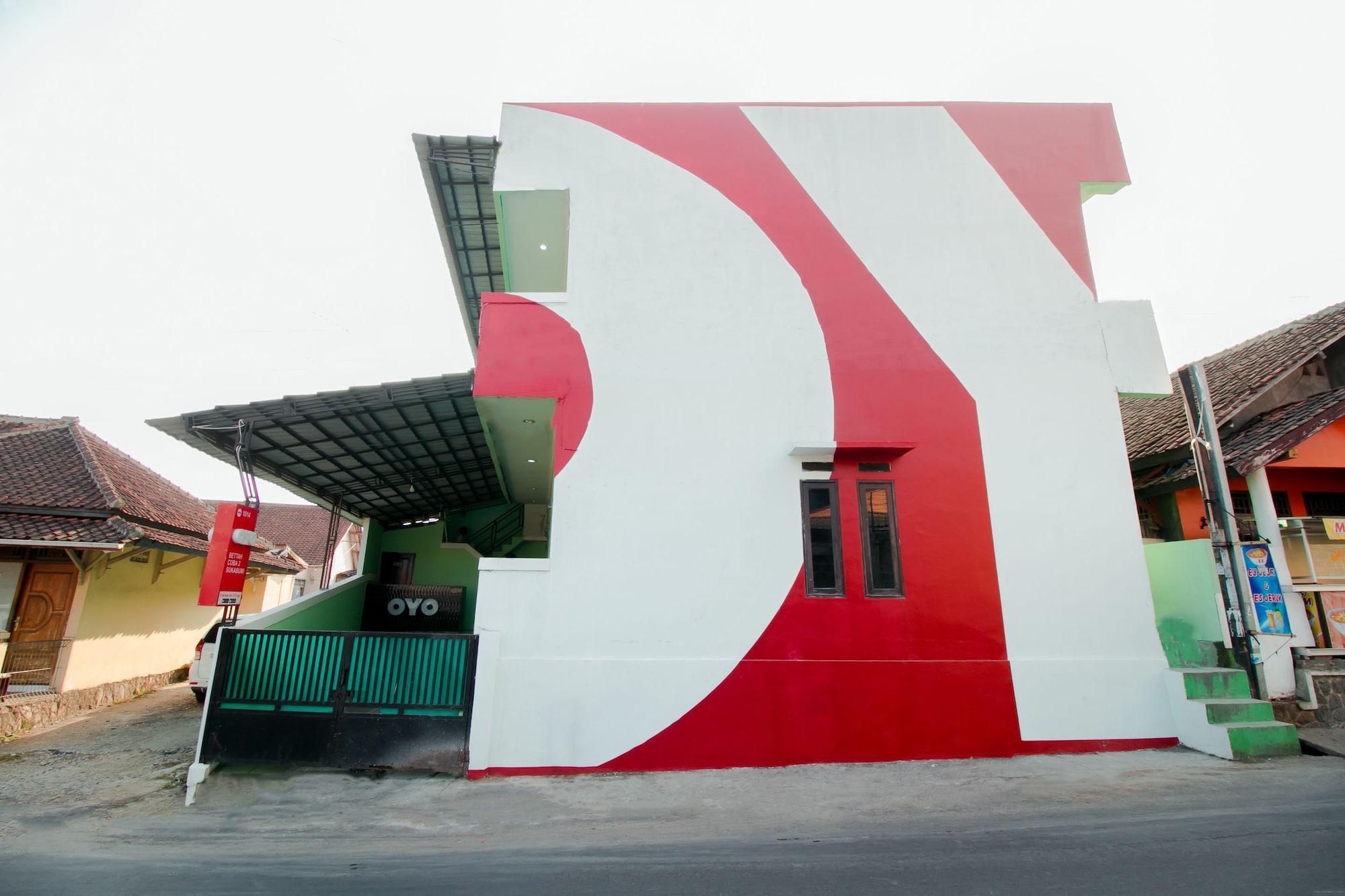 Vista Exterior OYO 1014 Bettah Coba 2 Sukabumi