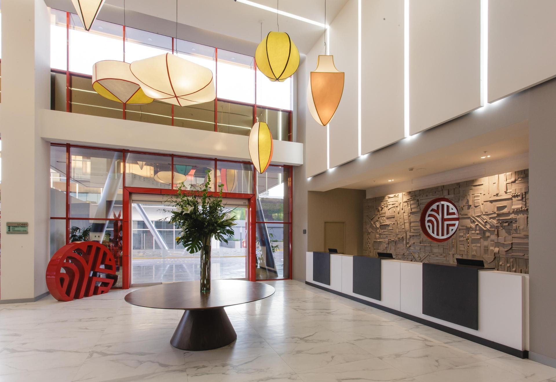 Vista Lobby Metria Hotel