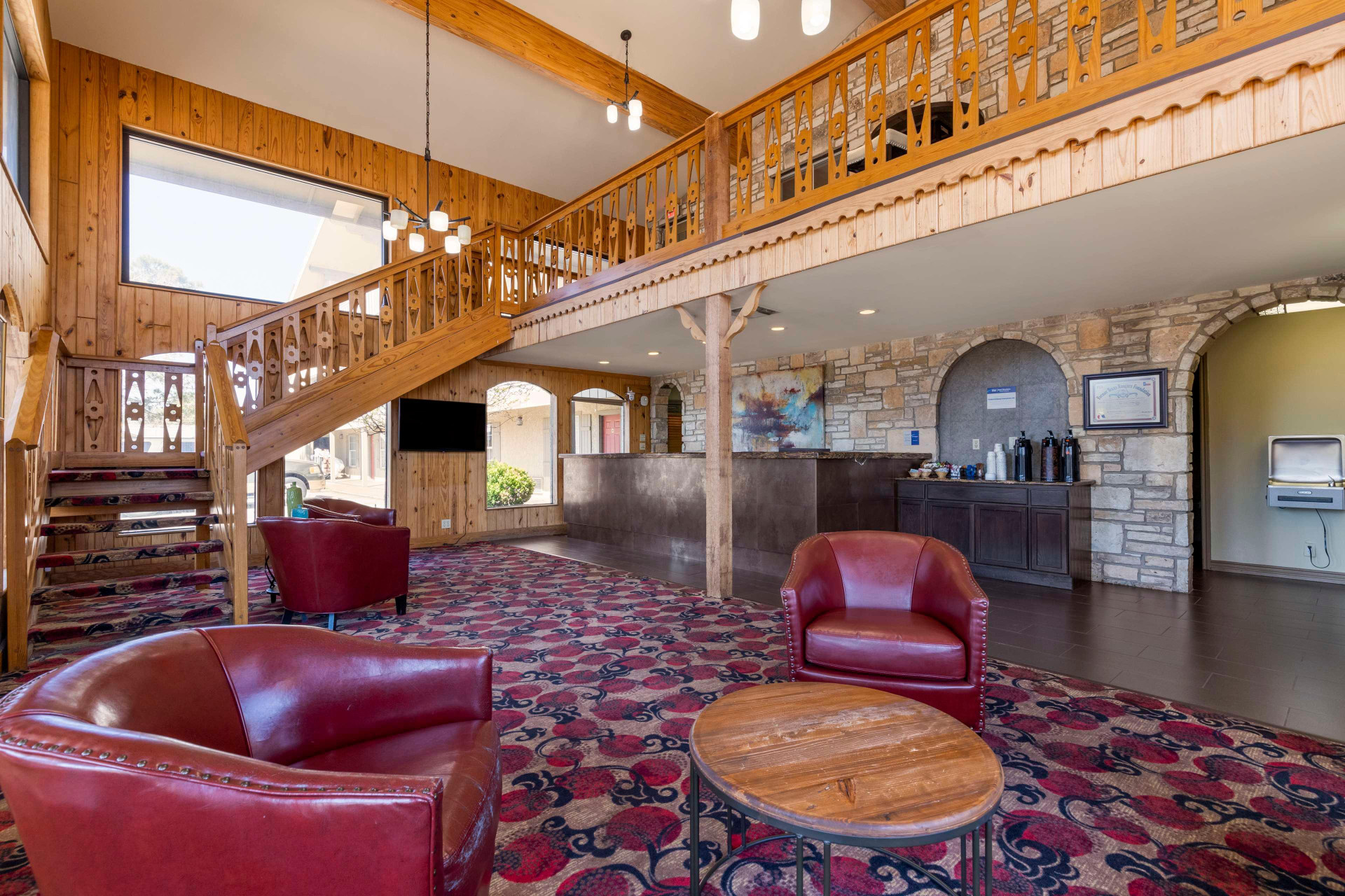 Vista Lobby Best Western Sunday House Inn