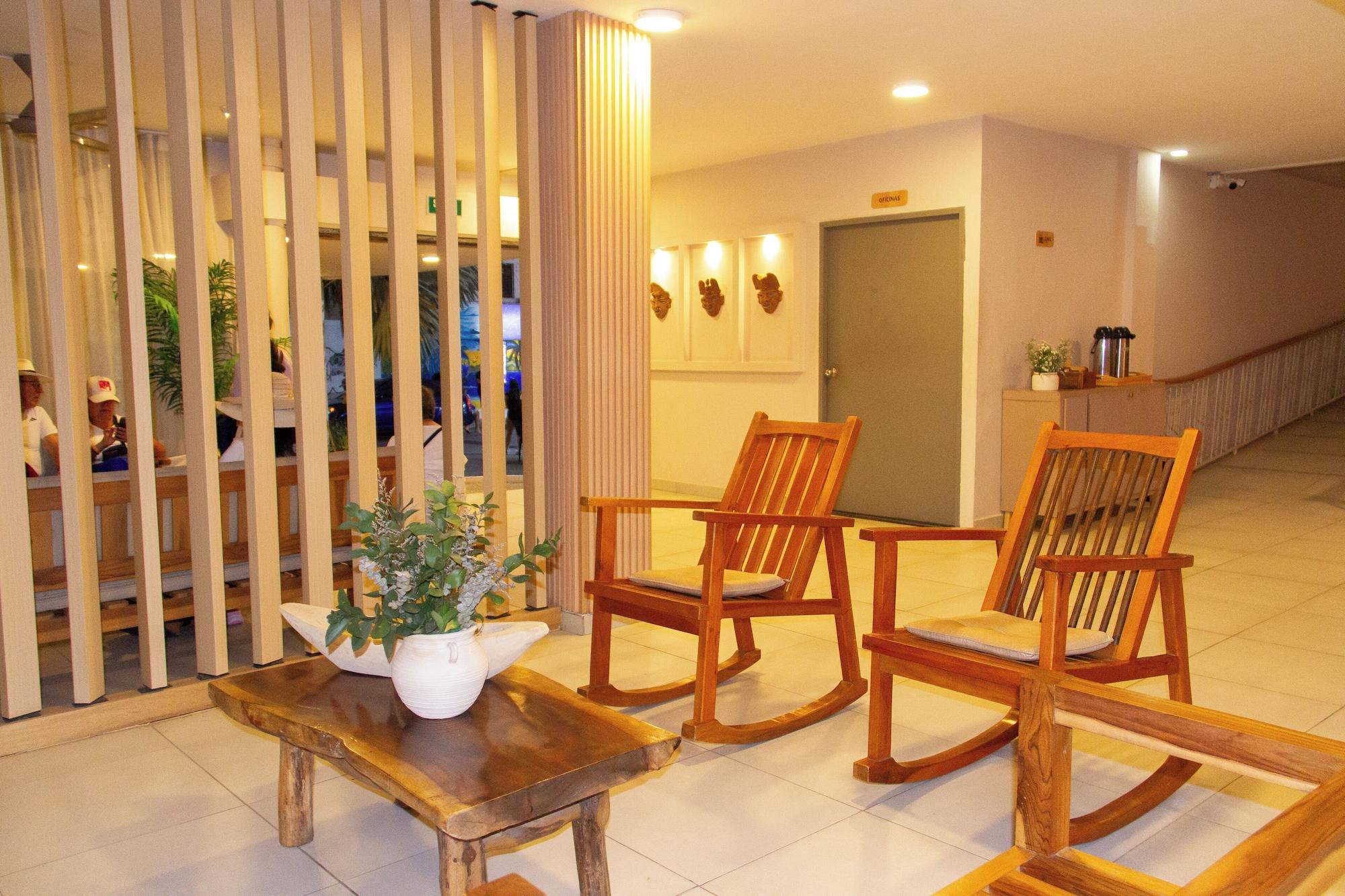 Vista Lobby Hotel Rodadero Beach Blue