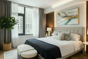 Alquiler Vacacional - Miami Luxury 1 BR - Sauna Gym Pool BBQ