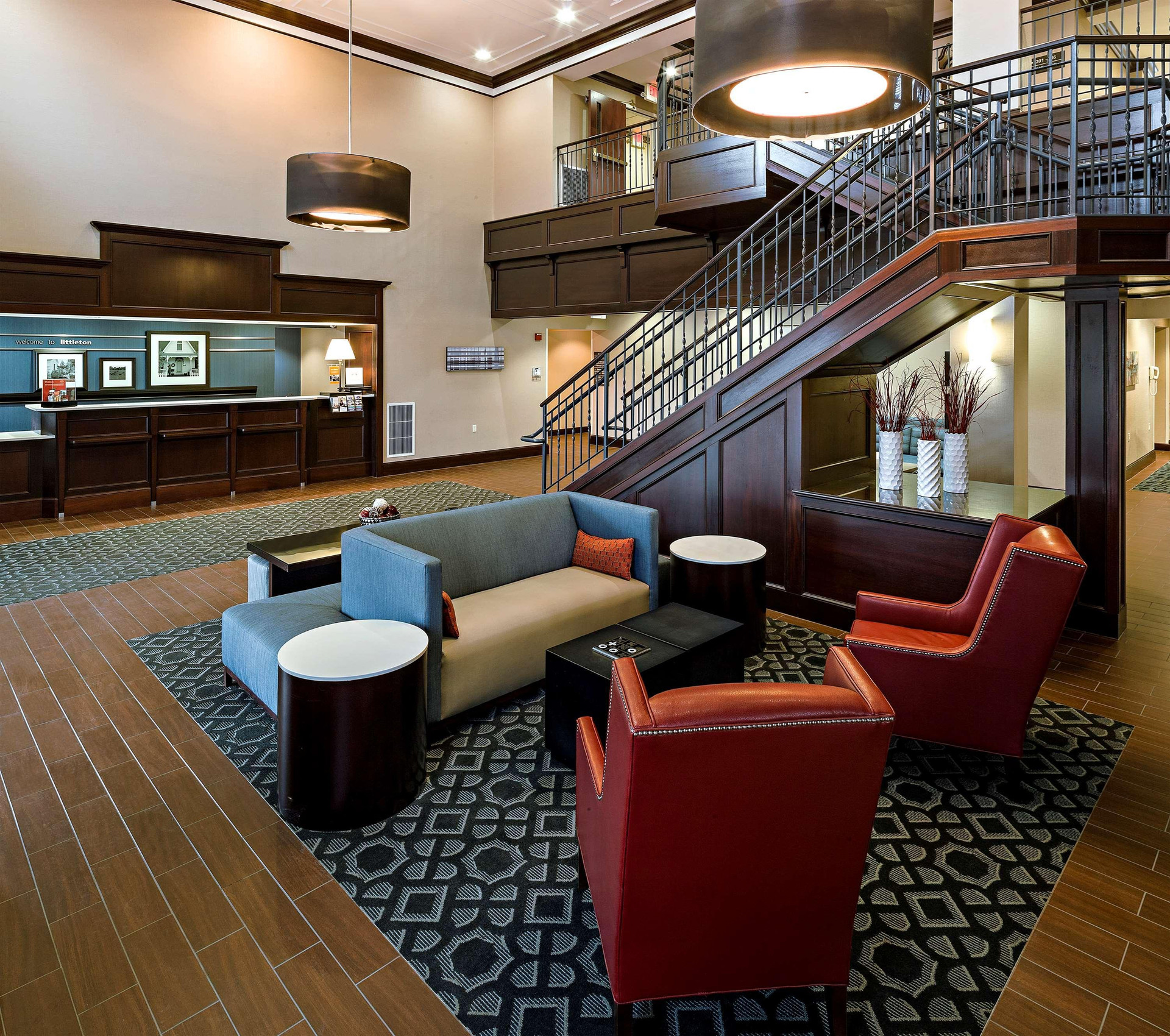 Vista Lobby Hampton Inn Littleton
