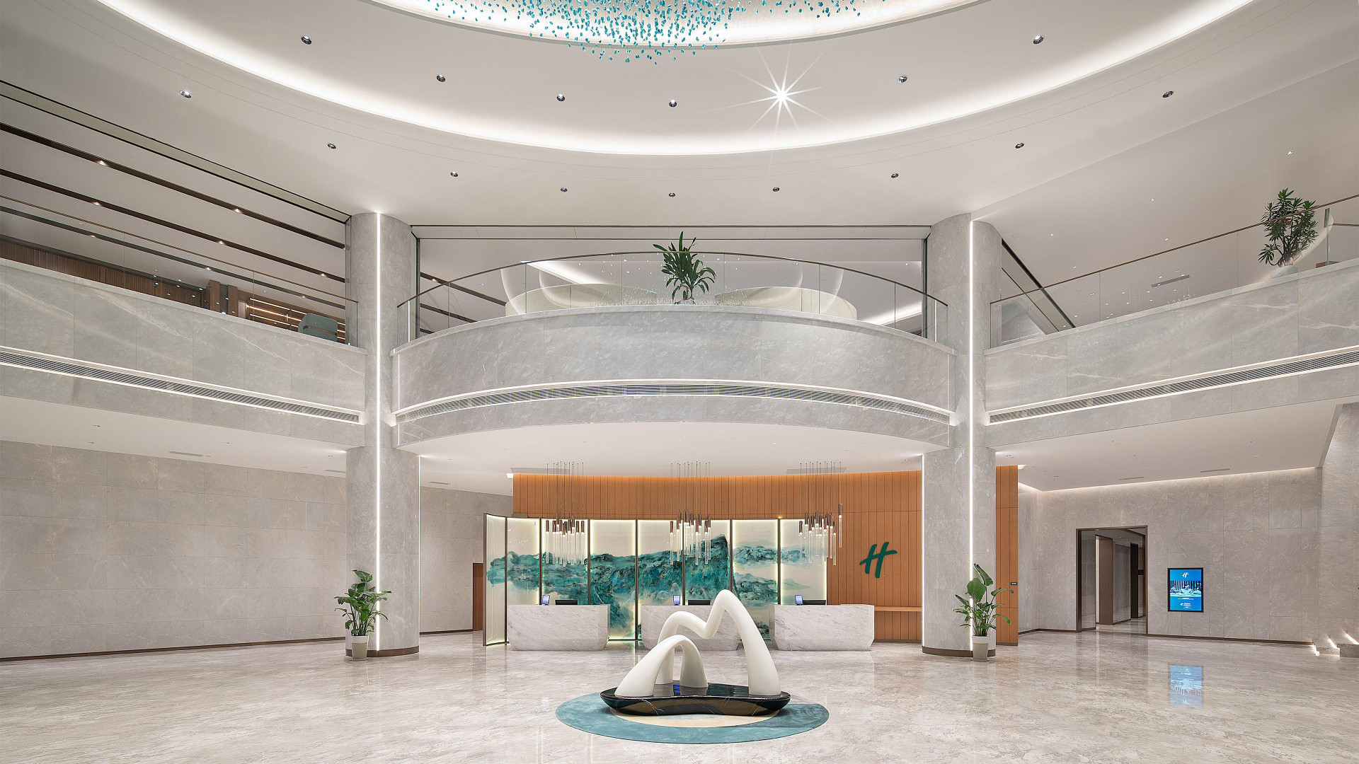 Vista Exterior Holiday Inn Weinan High-Tech Zone