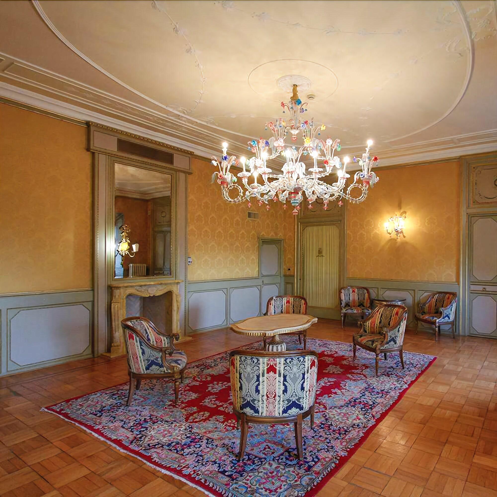 Vista Lobby Park Hotel Villa Potenziani