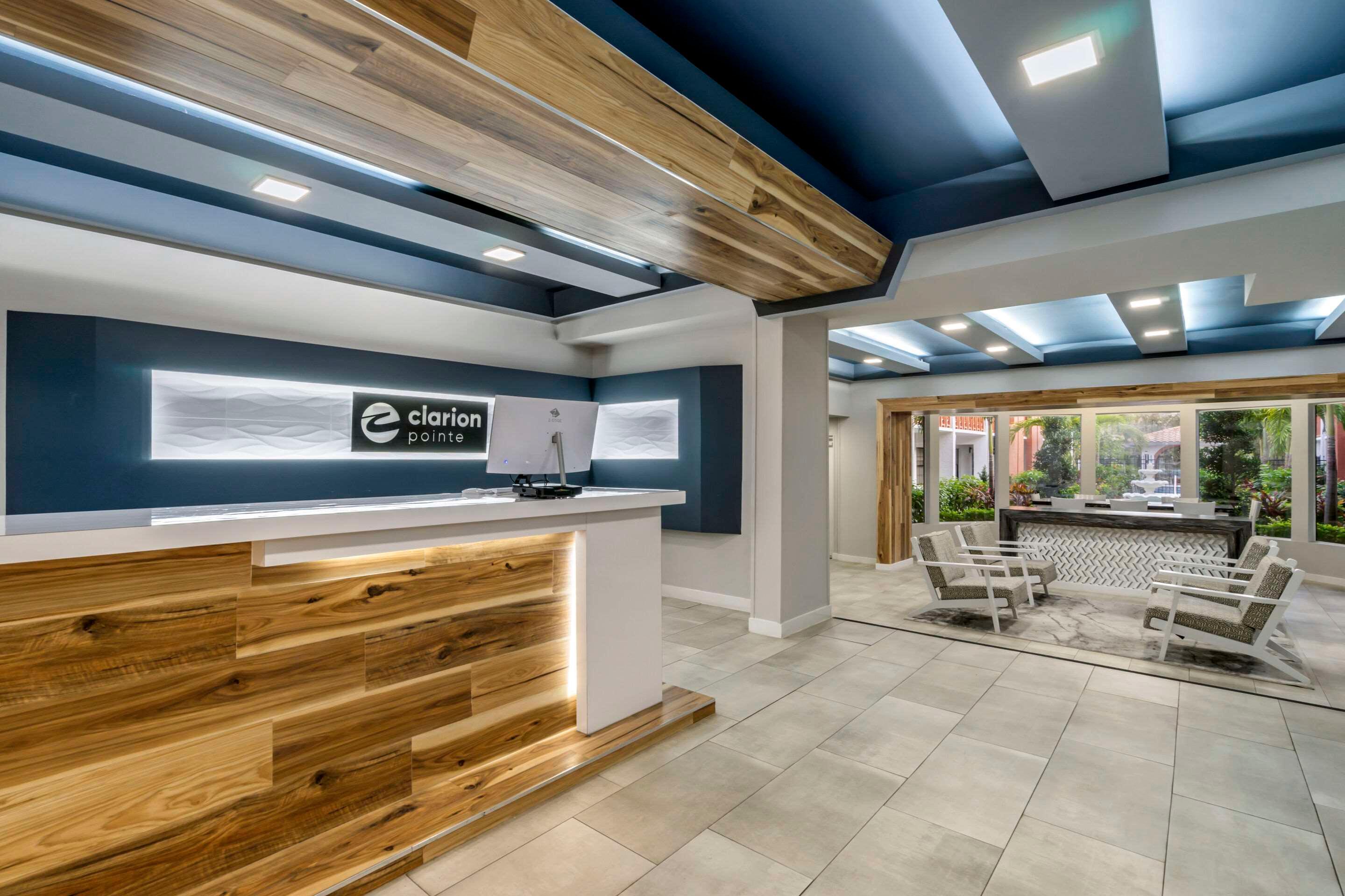 Vista Lobby Clarion Pointe TampaBrandon Fairgrounds And Casino