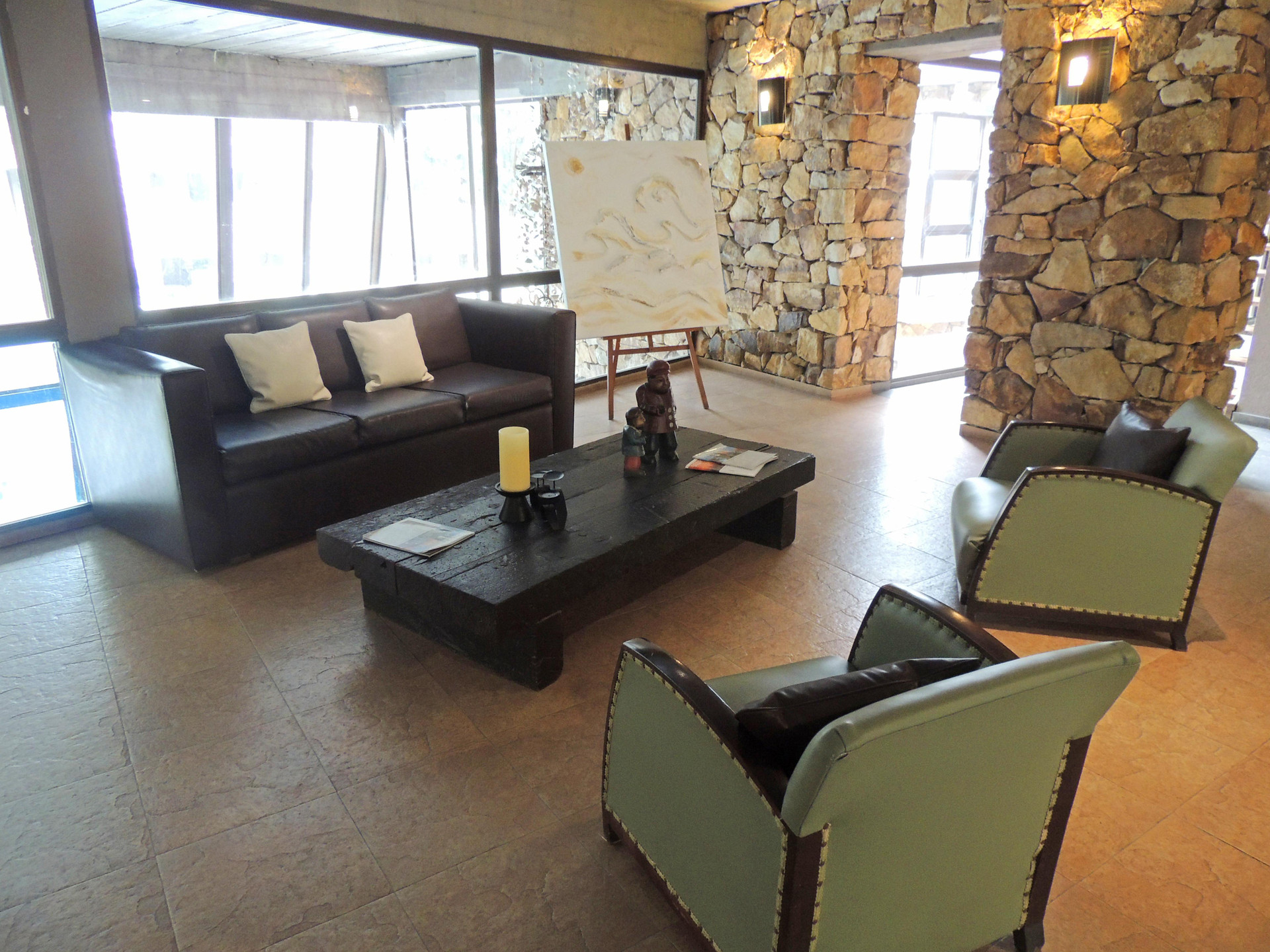 Vista Lobby Village de las pampas